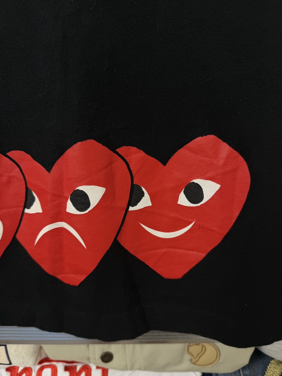Comme des Garcons PLAY Comme Des Garcons Play CDG White y2k Tee Size US S / EU 44-46 / 1 - 10 Thumbnail