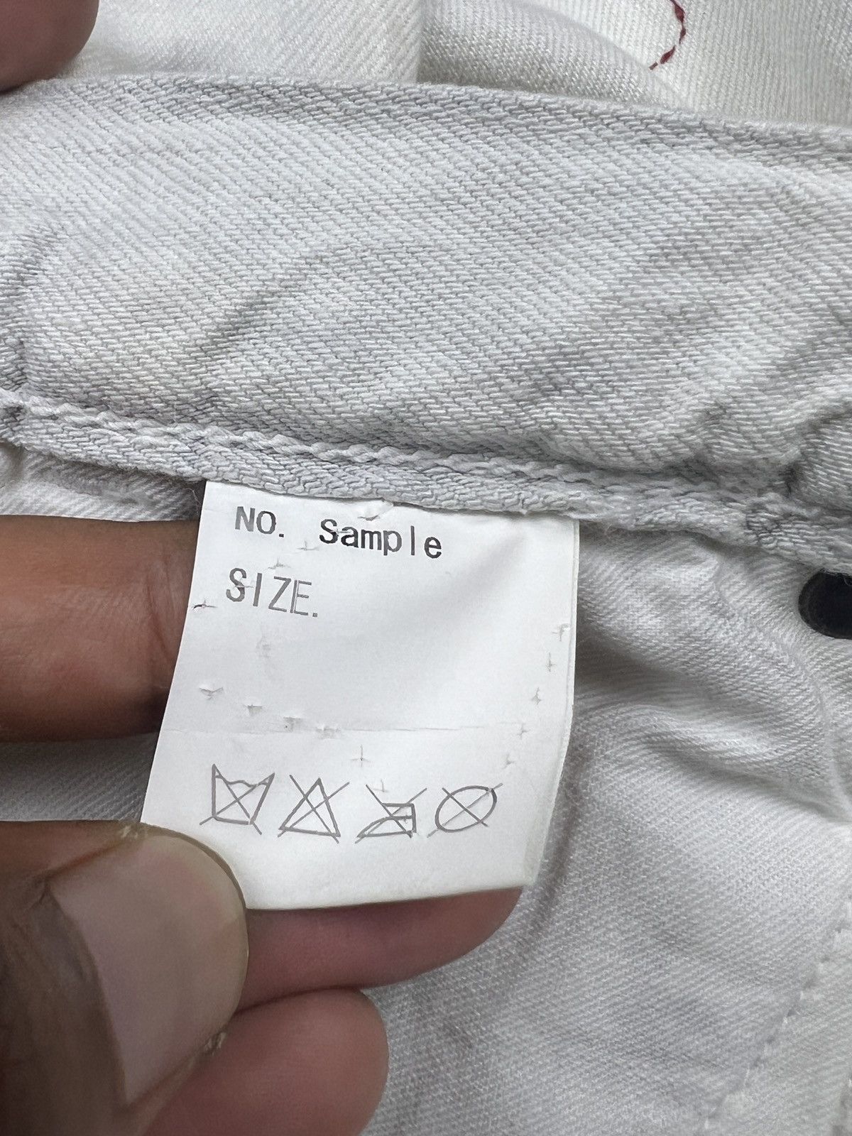 Maison MIHARA YASUHIRO Sample Miharayasuhiro Paint Splatter Denim Size US 32 / EU 48 - 21 Thumbnail
