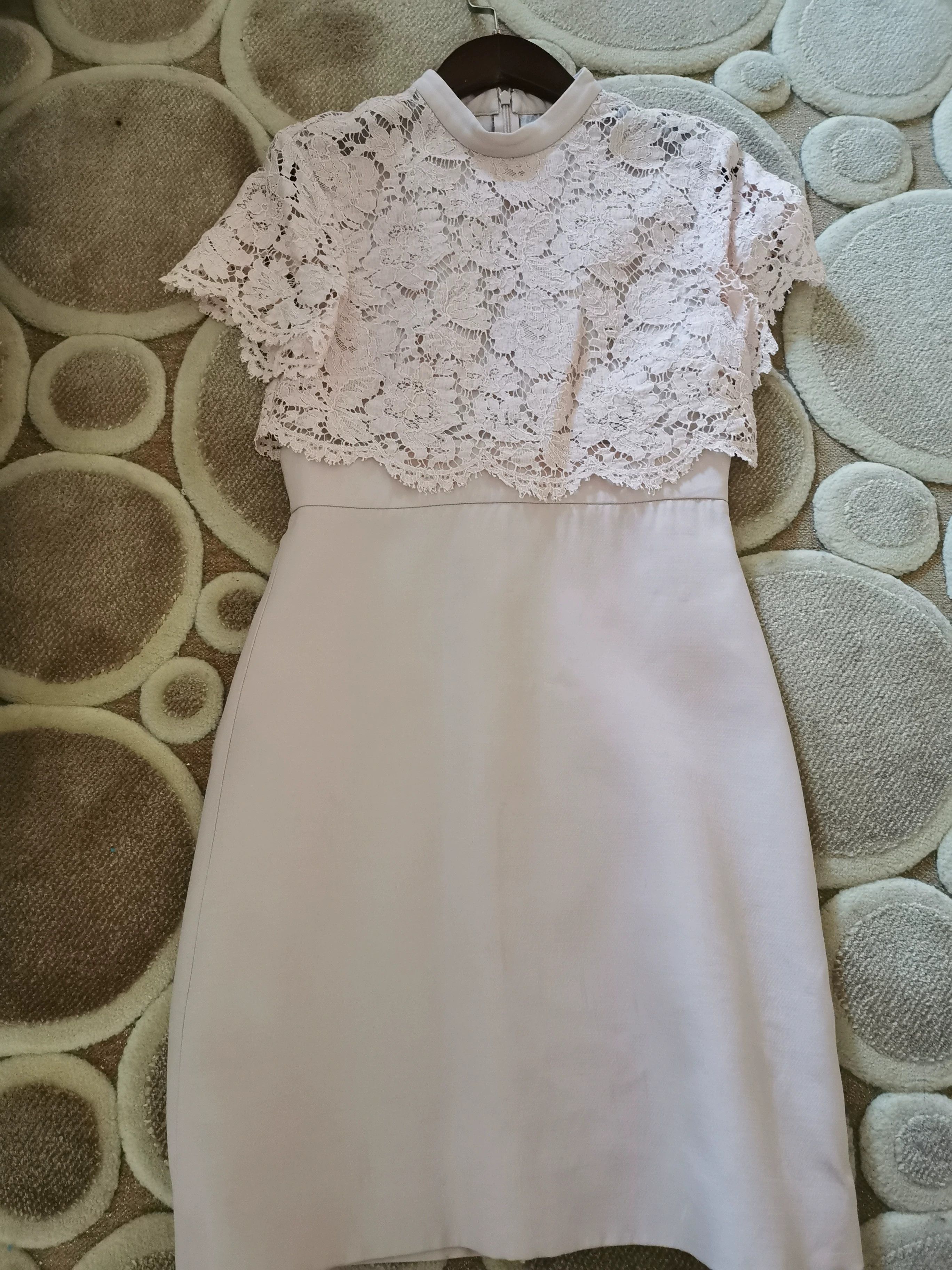 Valentino Valentino White Lace Dress Size 38 Size US XS / EU 42 / 0 - 1 Thumbnail