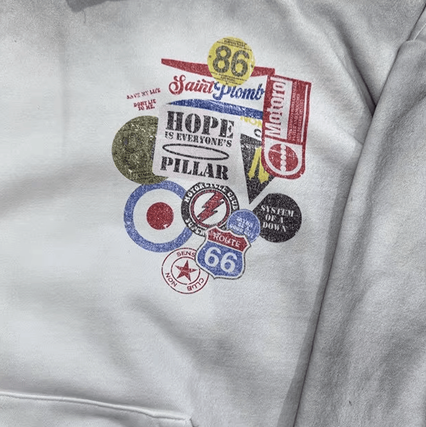 Japanese Brand × Vintage "Hope Pillar-L" Hoodie Size US L / EU 52-54 / 3 - 2 Thumbnail