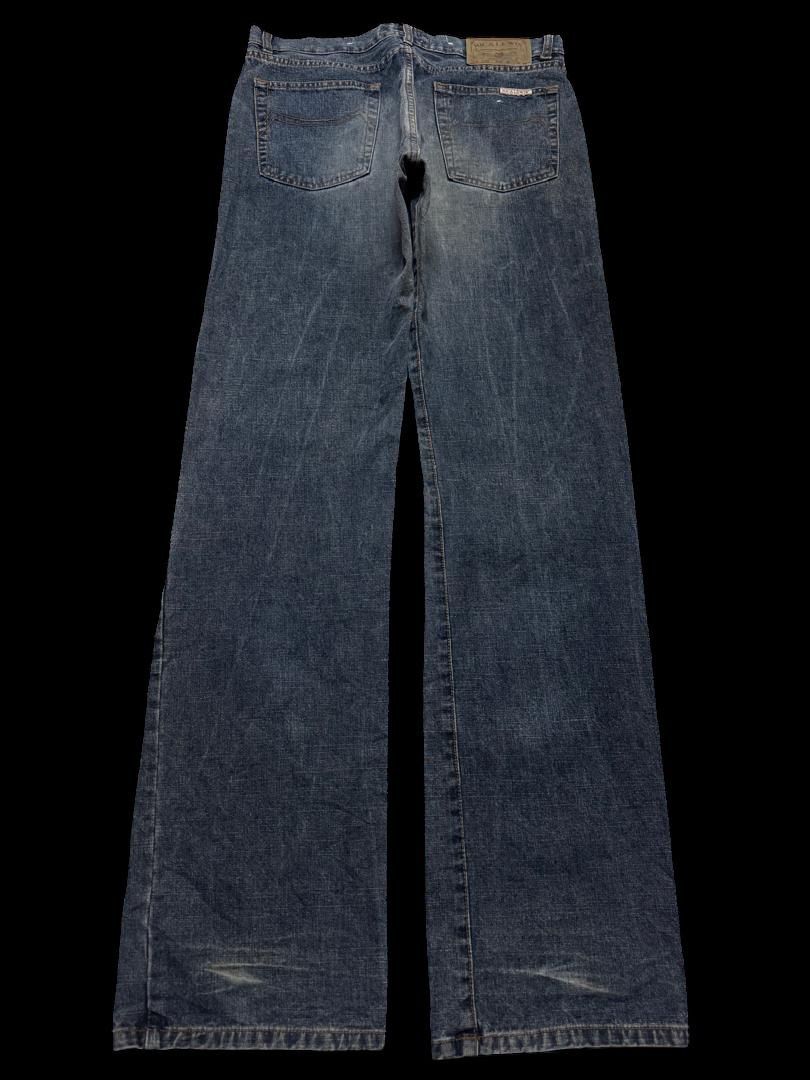 BAGGY 90s Rica Lewis Designer Sick Mudwash Distres Dark Jean
