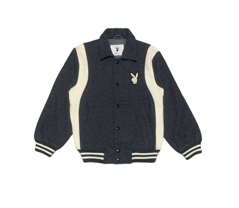 Playboy Vintage Playboy Wool Varsity Jacket By Rabbit Moon Size US M / EU 48-50 / 2 - 1 Thumbnail