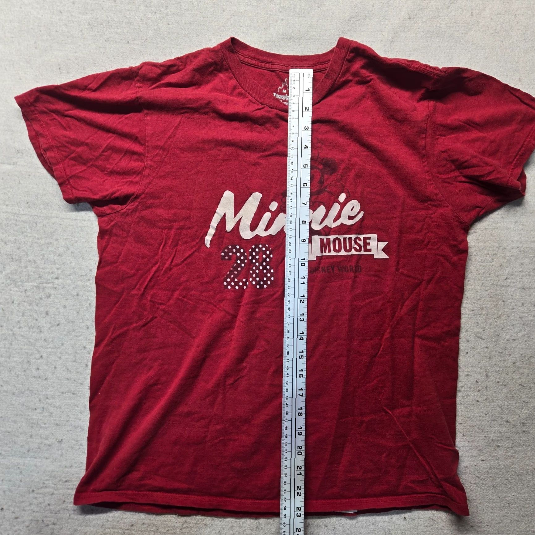 Disney Disney World Minnie Mickey Mouse Red Short Sleeve Adult Shirt Women's M Medium Size M / US 6-8 / IT 42-44 - 5 Thumbnail
