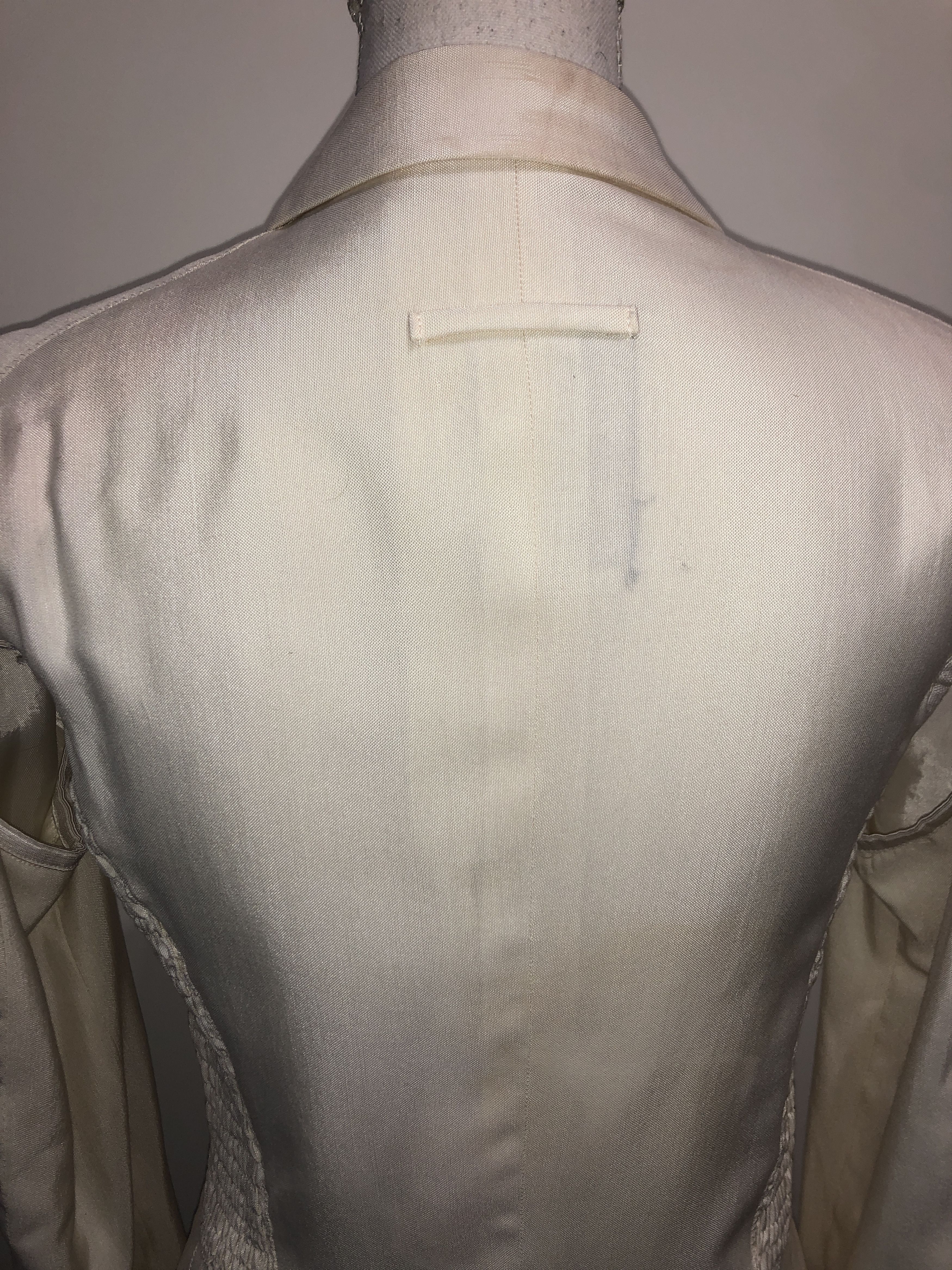 Jean Paul Gaultier Zipped Embellished Cut Out 1989 Jacket Size M / US 6-8 / IT 42-44 - 9 Thumbnail