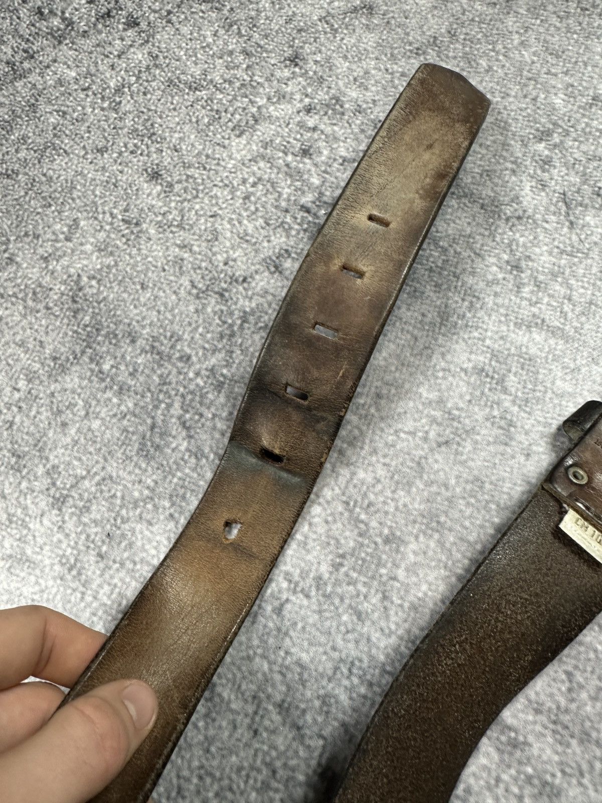 Diesel Y2K Vintage Diesel Logo Belts Leather Streetwear Style USA Size ONE SIZE - 4 Thumbnail