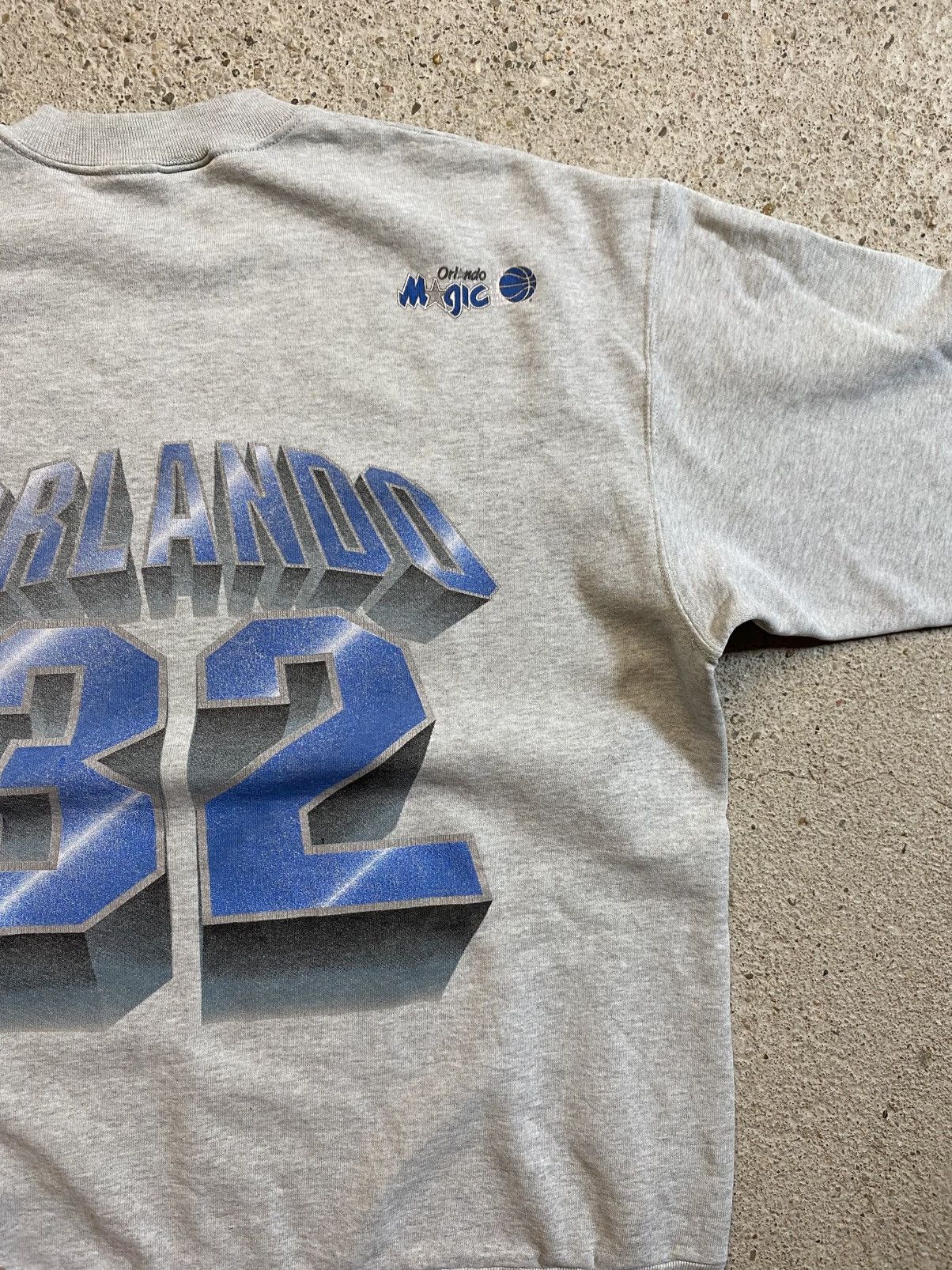 Vintage Nba sweatshirt trashed vintage distressed retro grey baggy Size US XL / EU 56 / 4 - 17 Thumbnail