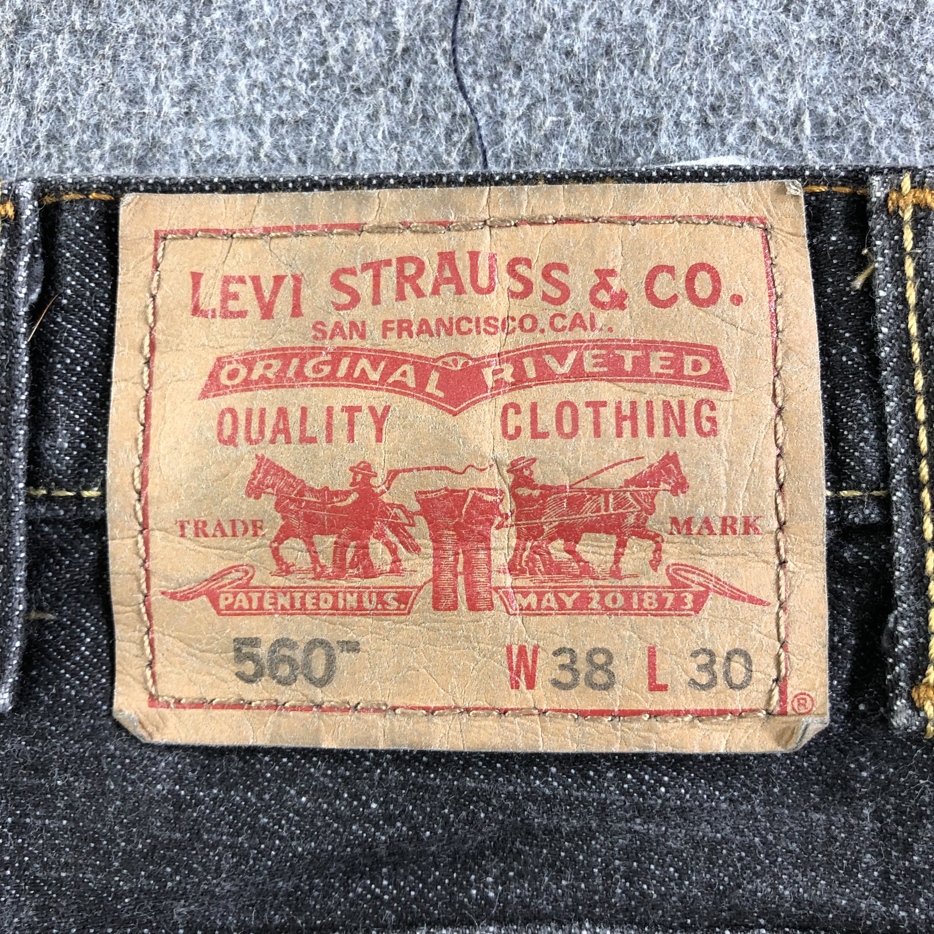 Levi's Vintage Levis 560 Jeans-J4226 Size US 39 - 5 Thumbnail