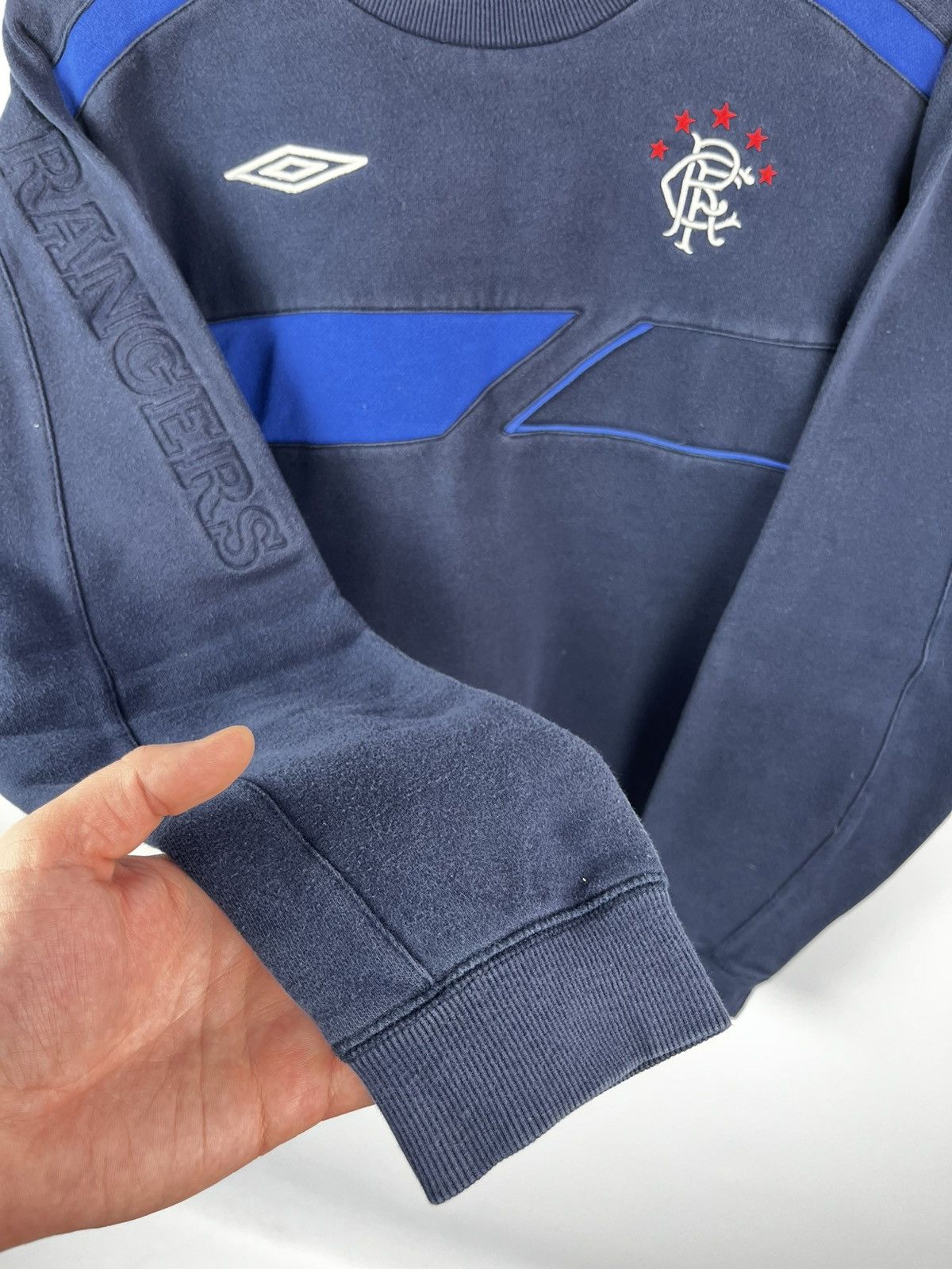 Umbro MEN'S RANGERS GLASGOW Umbro vintage sweatshirt size l Size US L / EU 52-54 / 3 - 8 Thumbnail