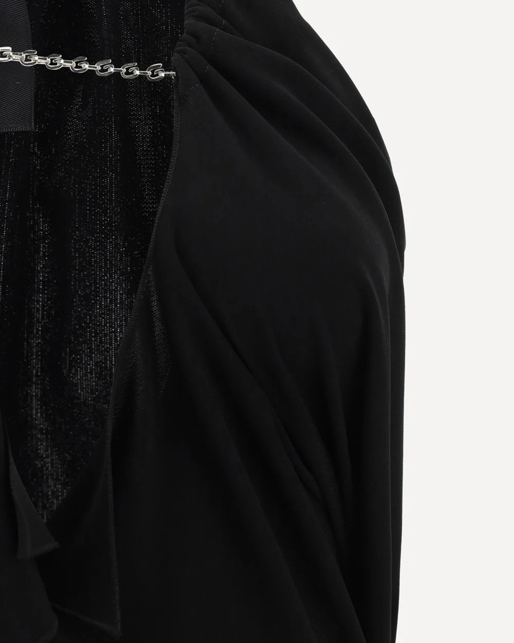Givenchy o1y0925 Midi Dress in Black Size M / US 6-8 / IT 42-44 - 3 Thumbnail