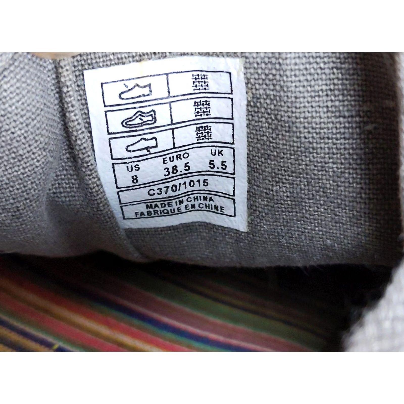 Vintage Rocket Dog Womens 8 Gray Canvas Platform Cap Toe Walking Sneakers Shoes Size ONE SIZE - 6 Thumbnail