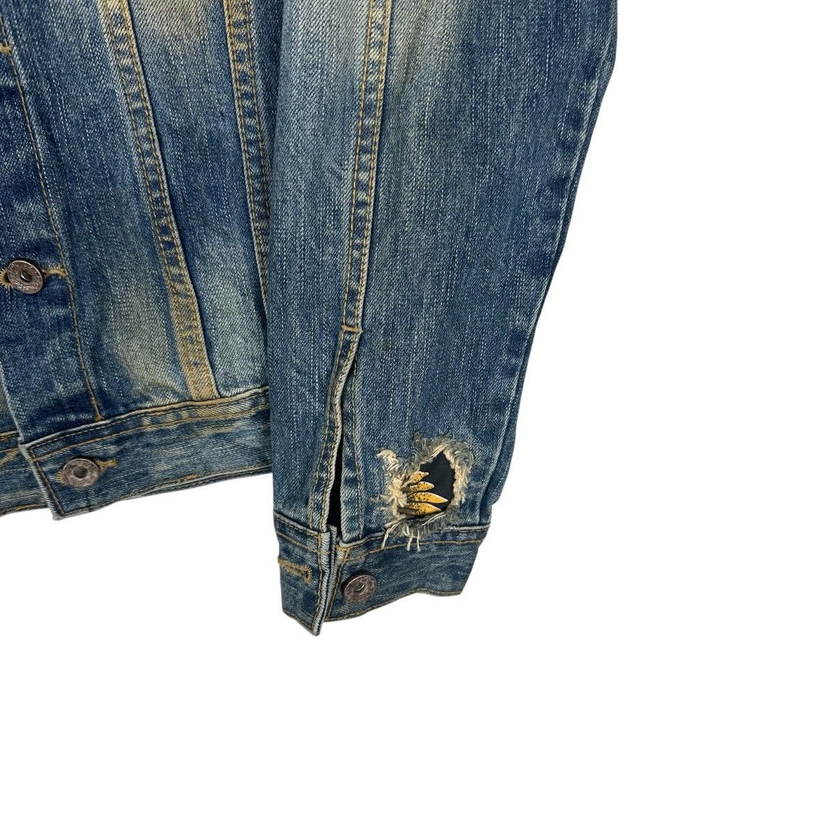 If Six Was Nine OF THE NEIGE PATCHWORK DENIM JACKET Size US S / EU 44-46 / 1 - 7 Thumbnail