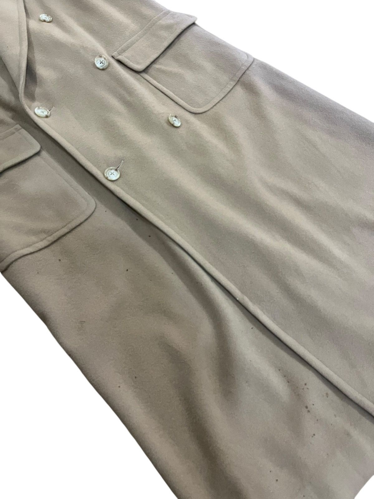 Polo Ralph Lauren VINTAGE POLO RALPH LAUREN WOOL D. BREASTED TRENCH COAT Size US L / EU 52-54 / 3 - 5 Thumbnail