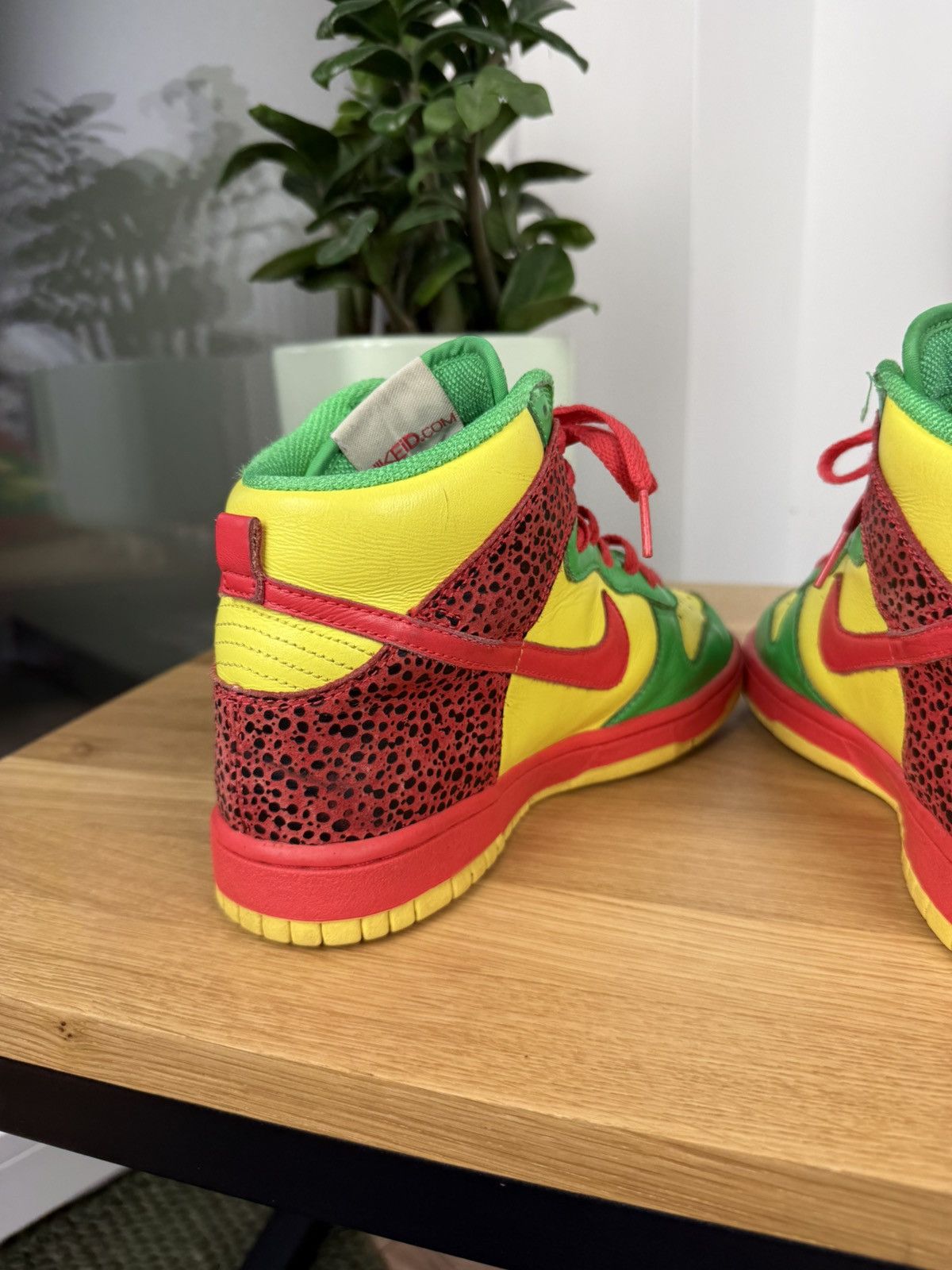 Nike Nike Dunk High Vintage y2k avant garde style shoes Size US 8 / IT 38 - 14 Thumbnail