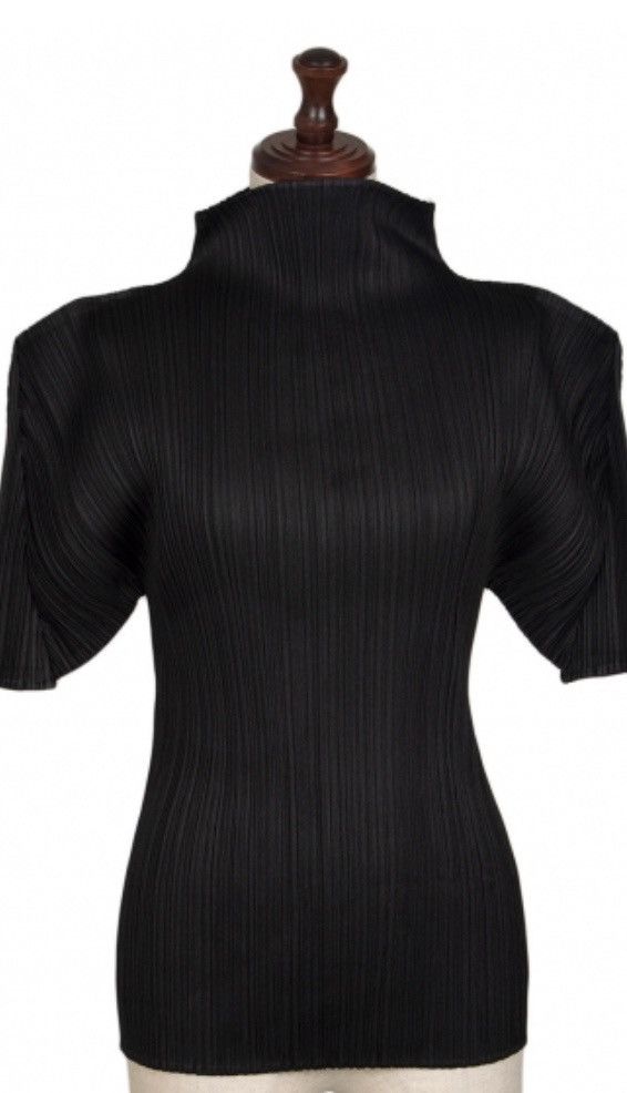 A rare vintage Pleats Please Turtle Neck Shirt
