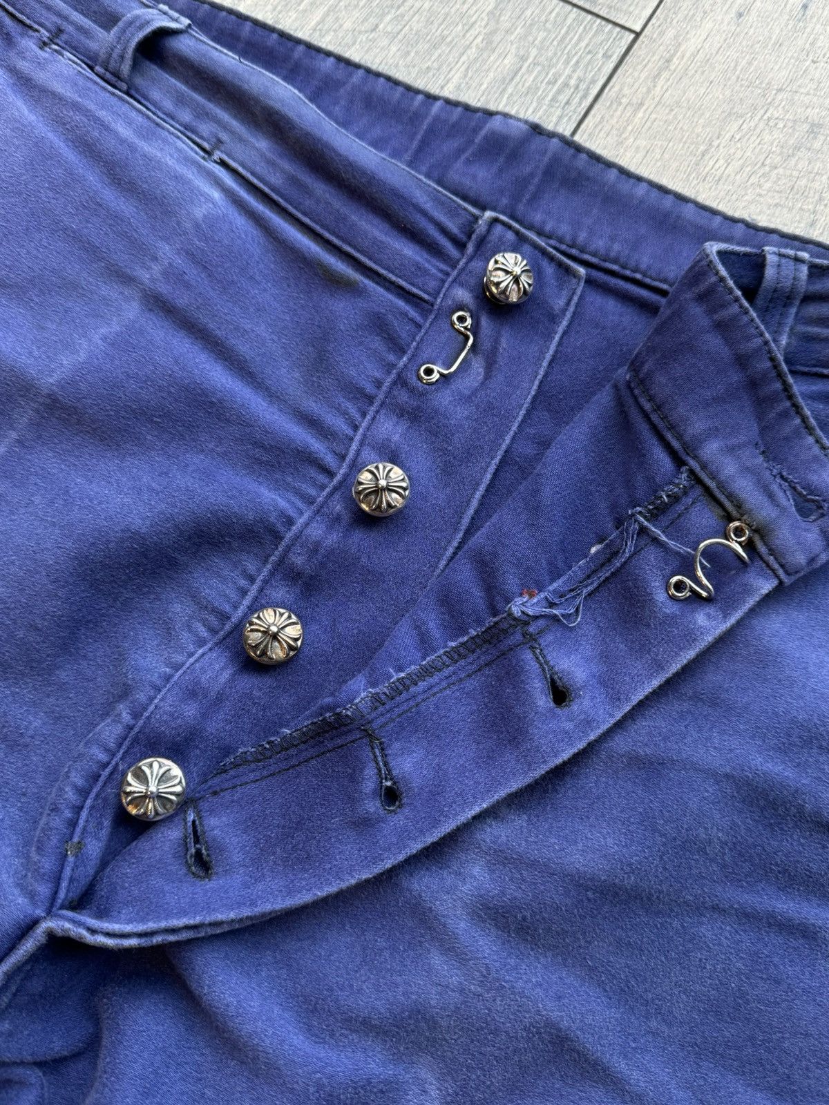 Chrome Hearts Chrome Hearts 30’s French Blue Work Pants - 34 Size US 34 / EU 50 - 12 Thumbnail