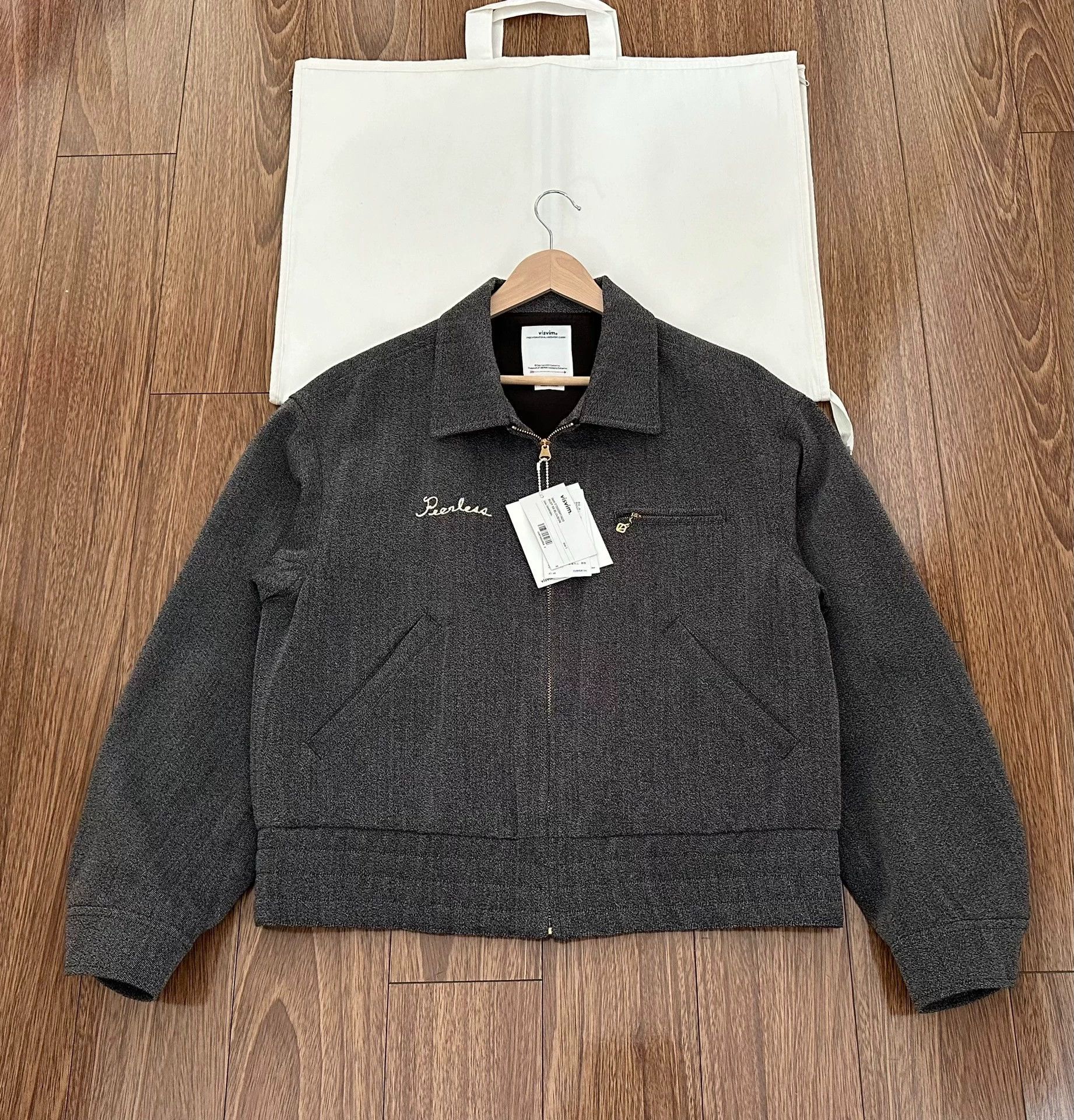 Visvim VISVIM 24AW RUDY SB BLOUSON Wool Embroidered 3 Charcoal Size US L / EU 52-54 / 3 - 1 Thumbnail
