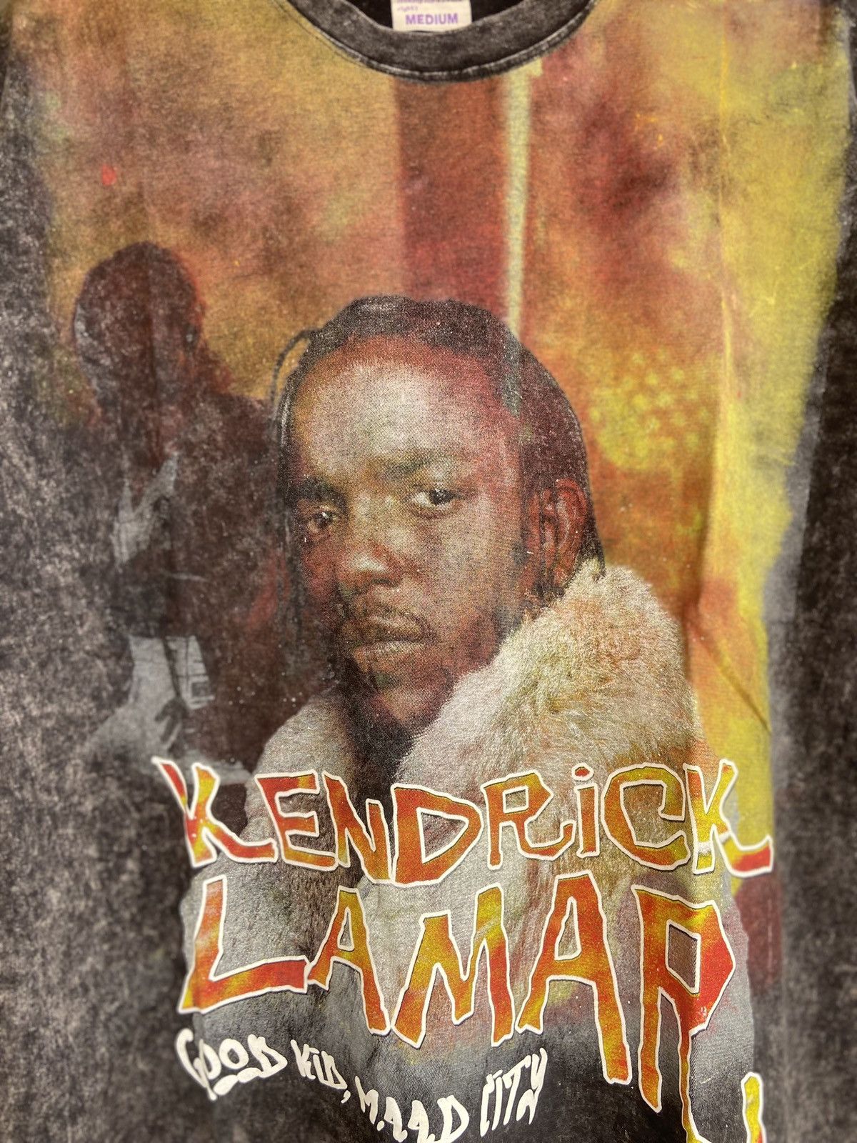 Rap Tees × Vintage Kendrick Lamar Raptees Bootleg Size US XL / EU 56 / 4 - 3 Thumbnail