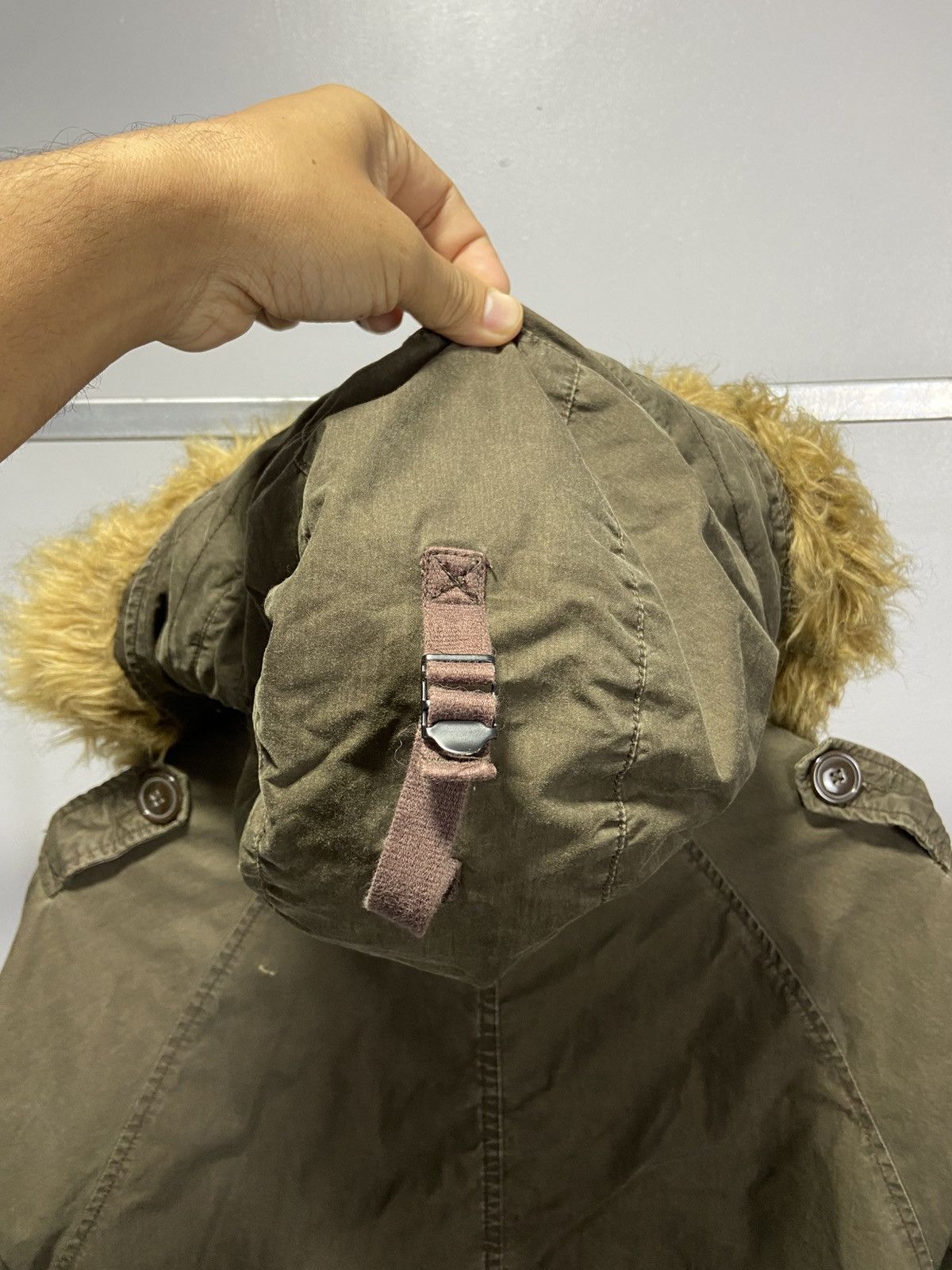 Johnbull Johnbull Militry Fur Hooded acket Size US M / EU 48-50 / 2 - 5 Thumbnail