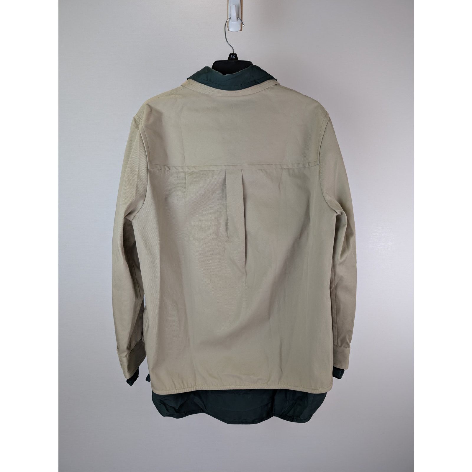 Bottega Veneta o1rshd1 Cotton Twill Overshirt Button up Shirt in Travertine Size US M / EU 48-50 / 2 - 10 Thumbnail