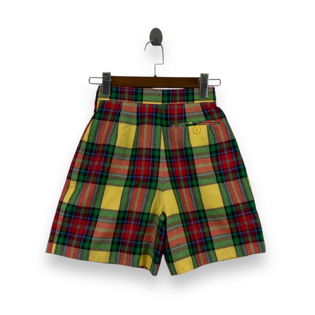 Vintage Vintage SPORUTINO GOLF Tartan Plaids Checks High Waisted Size 24" / US 00 / IT 34 - 4 Thumbnail