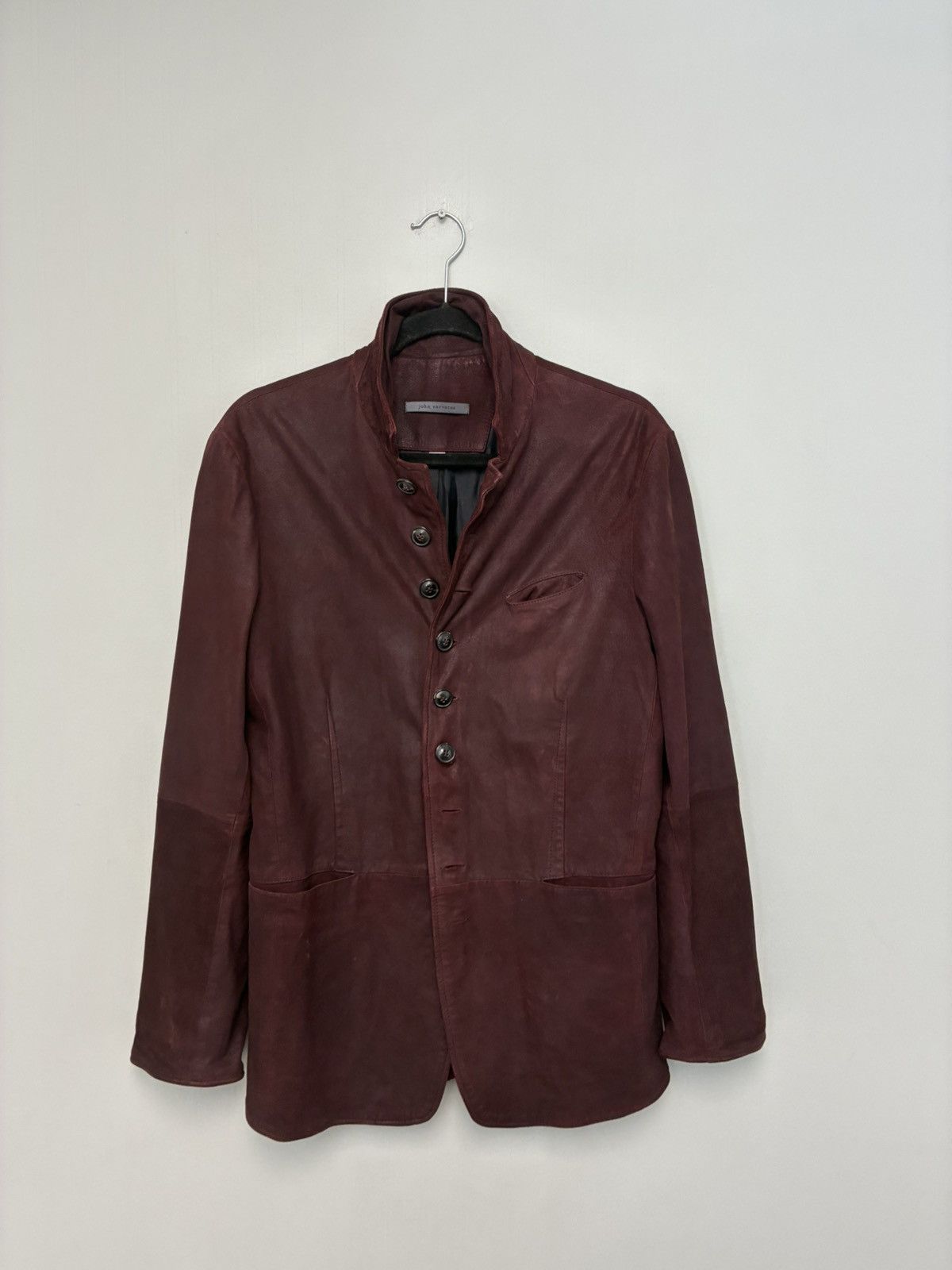 John Varvatos Woodward Multibutton Suede Jacket EU 46 USA 36 Size US S / EU 44-46 / 1 - 11 Thumbnail