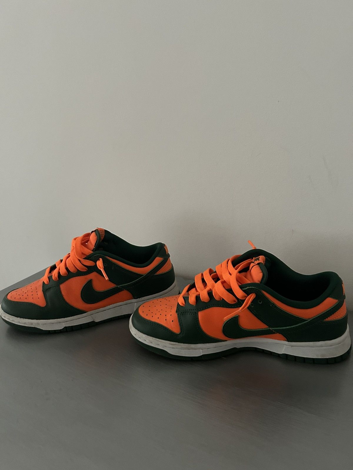 Nike Nike Dunk Low Retro Miami Hurricanes Size US 6 / IT 36 - 1 Thumbnail