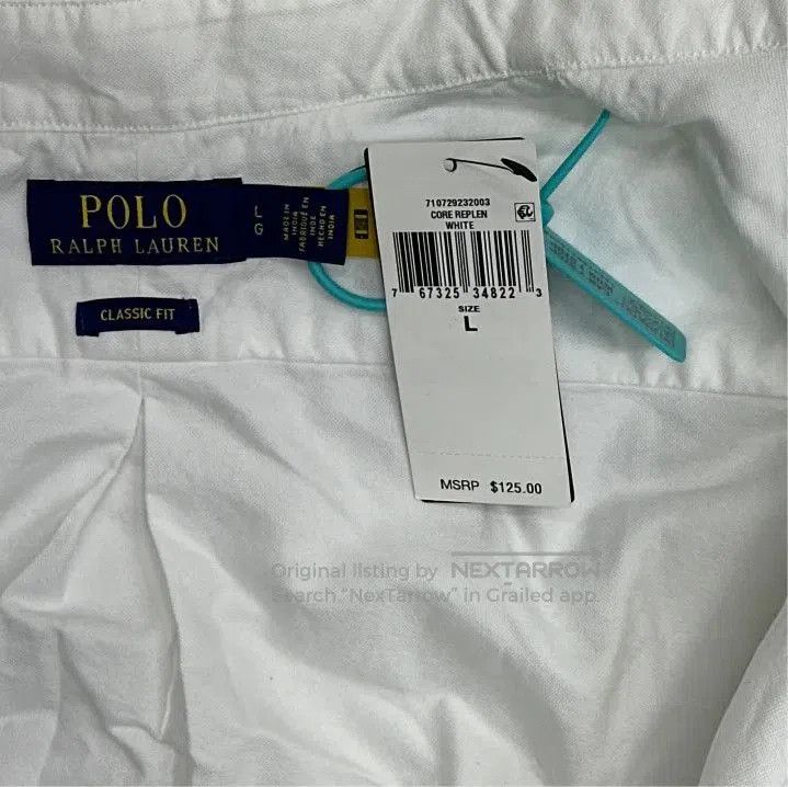 Polo Ralph Lauren Polo Ralph Lauren Logo Embroidery Oxford Long. Size US L / EU 52-54 / 3 - 2 Thumbnail