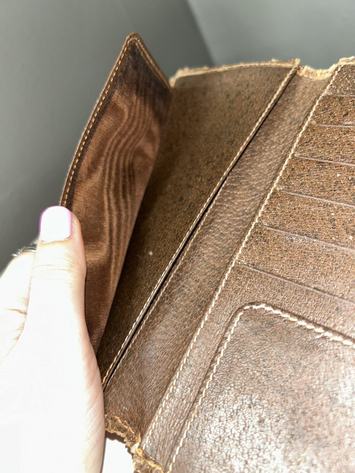 Gucci Gucci GG Monogram Canvas Wallet 01•03•713 (Project Piece) Size ONE SIZE - 4 Thumbnail