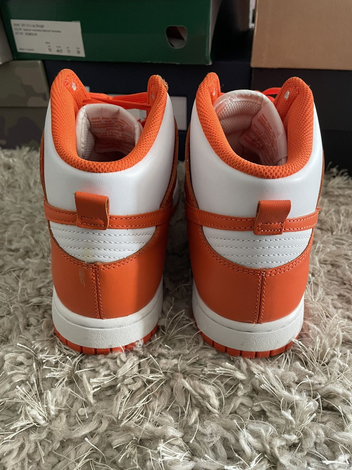 Nike Nike Dunk High Syracuse Size US 9.5 / EU 42-43 - 5 Thumbnail