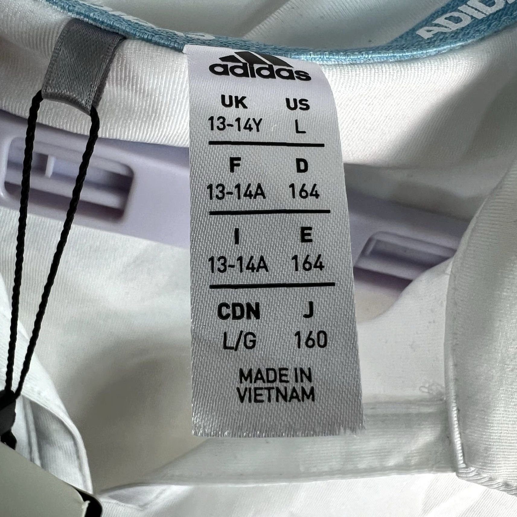 Adidas Adidas Womens Polo Shirt Sleeveless White/Teal Collared L Size L / US 10 / IT 46 - 6 Thumbnail