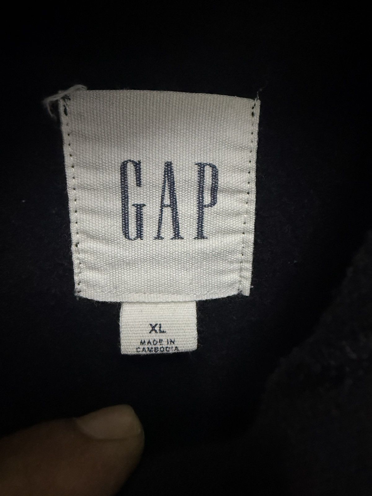 Gap 🔥 GAP Streetwear Hoodie Sunfaded Black - XL Size US XL / EU 56 / 4 - 7 Thumbnail