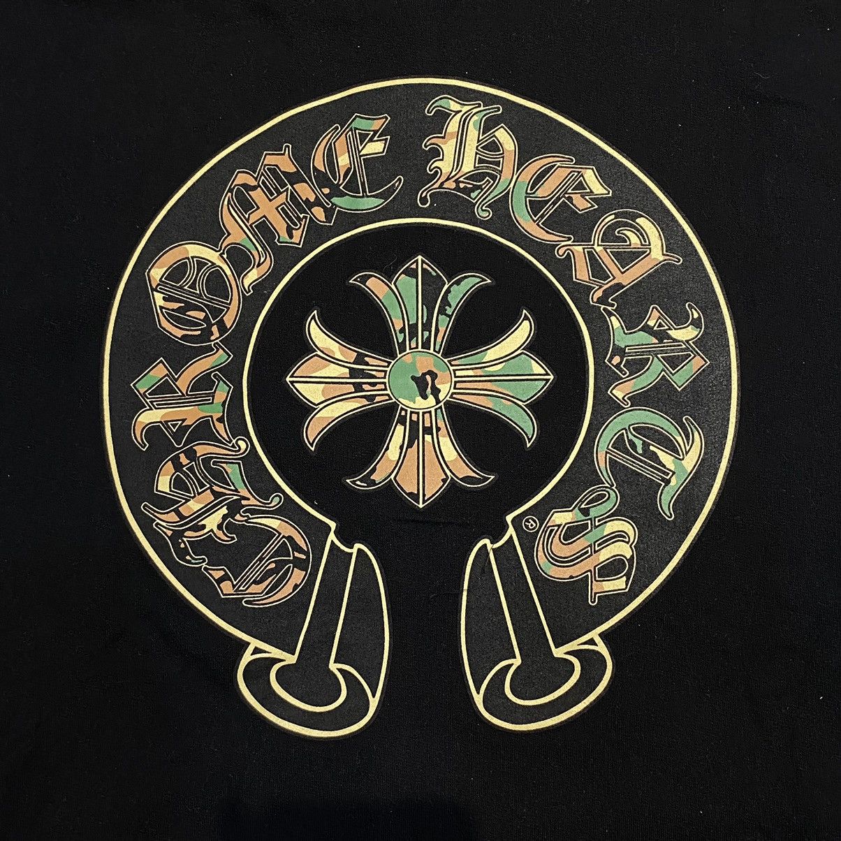 Chrome Hearts Chrome Hearts Camo Horseshoe Hoodie Zip black Size US XXL / EU 58 / 5 - 3 Thumbnail