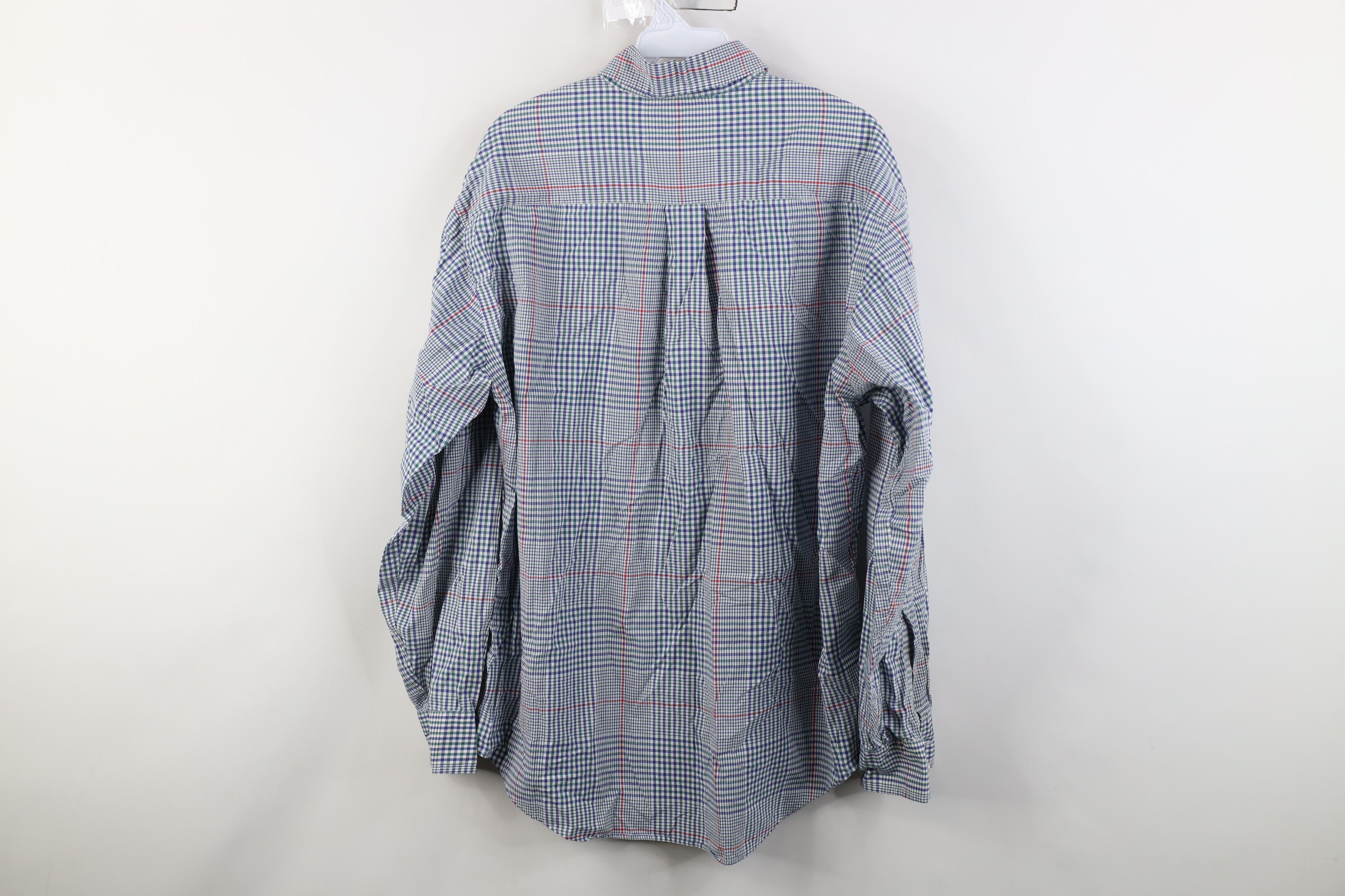 L.L. Bean Vintage 80s 90s LL Bean Button Down Shirt Plaid Cotton Size US L / EU 52-54 / 3 - 10 Thumbnail