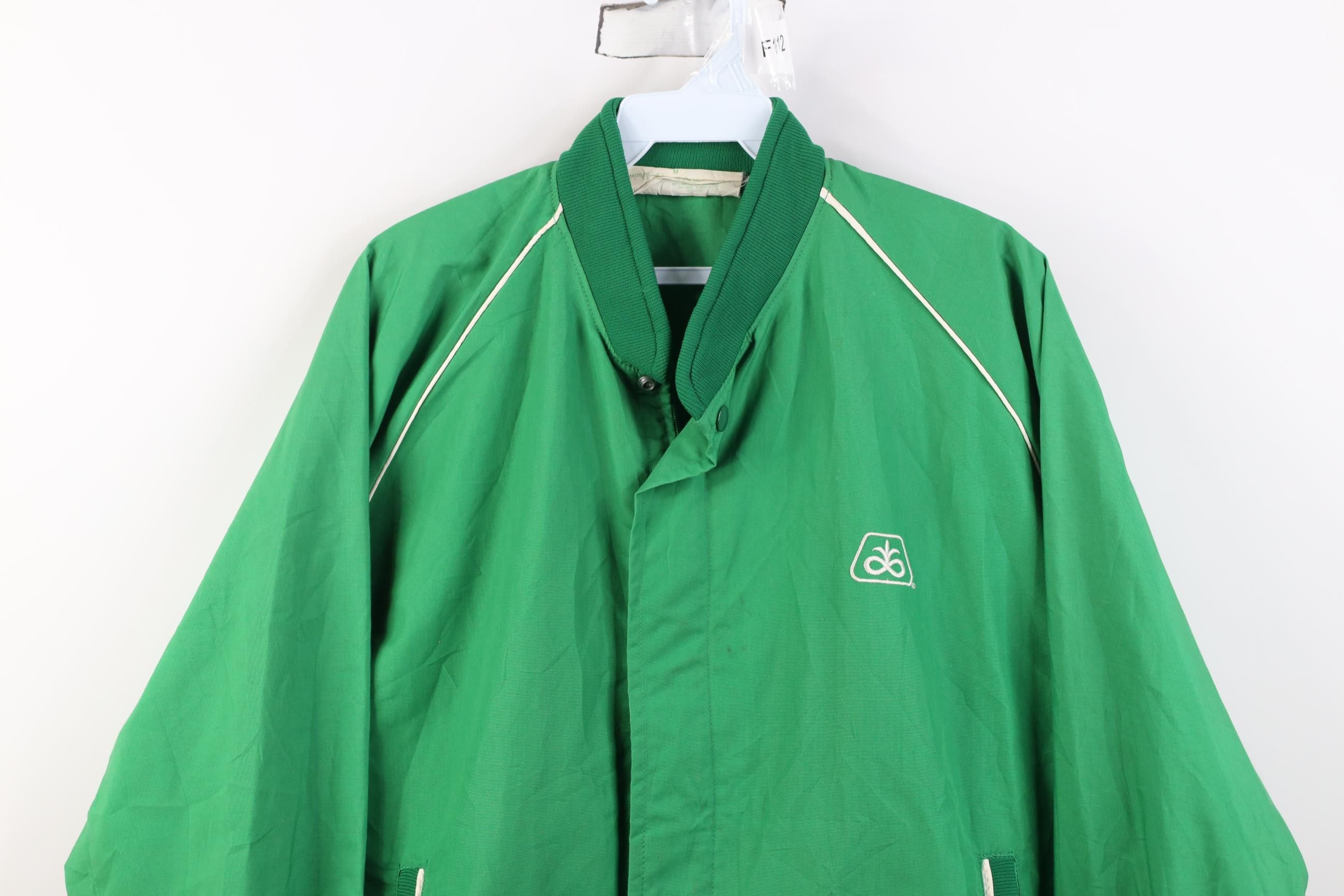 Vintage Vintage 70s 80s Seeds Full Zip Cafe Racer Bomber Jacket USA Size US M / EU 48-50 / 2 - 2 Thumbnail
