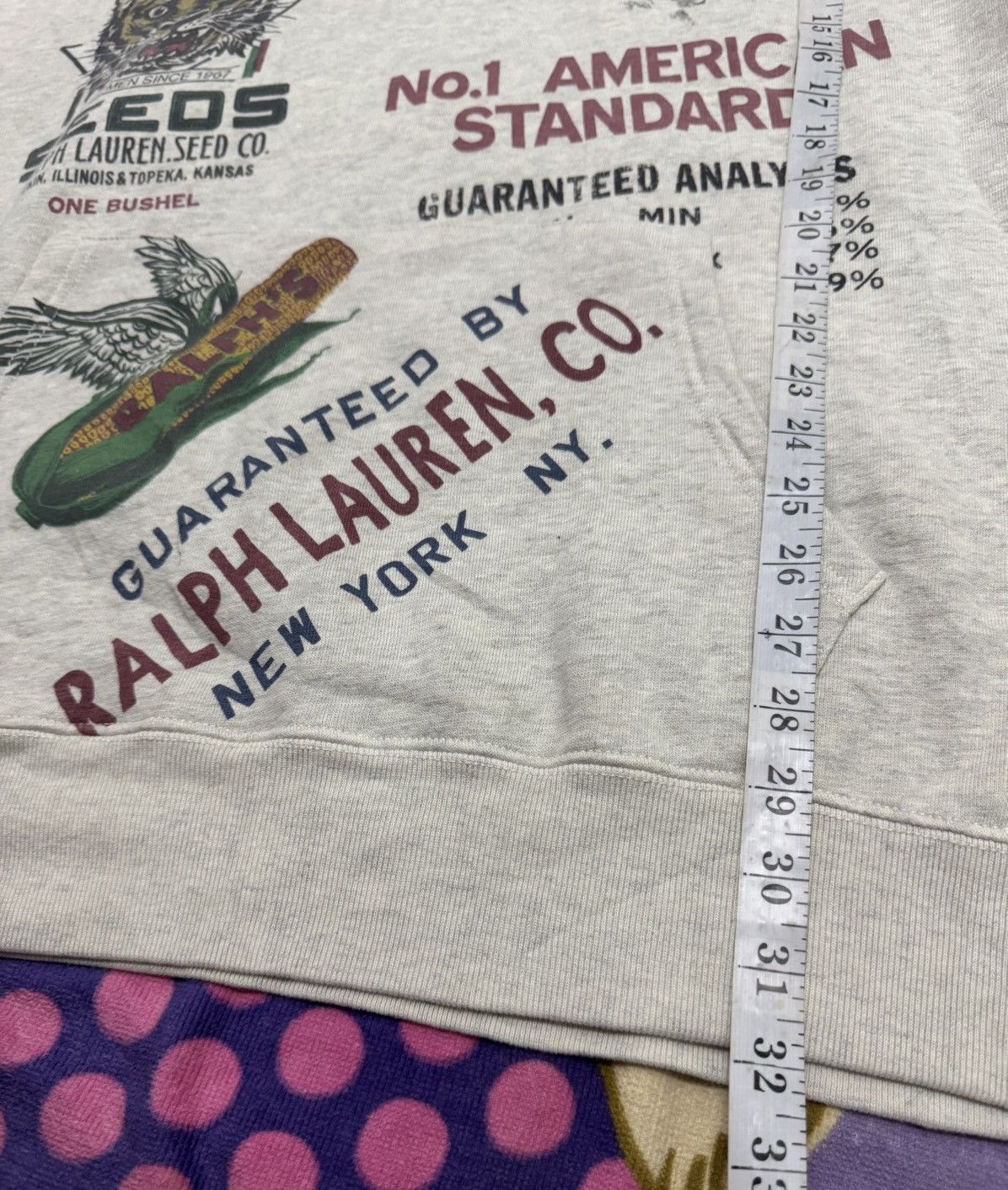 Polo Ralph Lauren Very Rare Design Vtg POLO RALPH LAUREN Hoodies Size US XXL / EU 58 / 5 - 16 Thumbnail