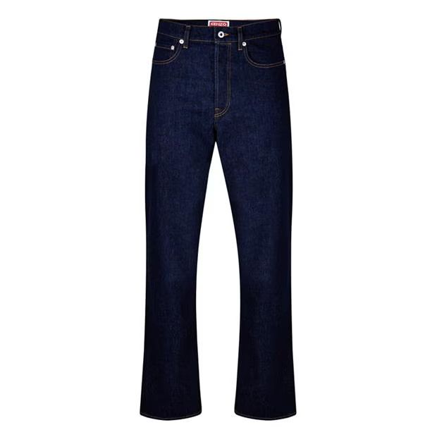 image of Kenzo O1G2R1Mq0424 Jeans In Rinse Blue, Men's (Size 34)