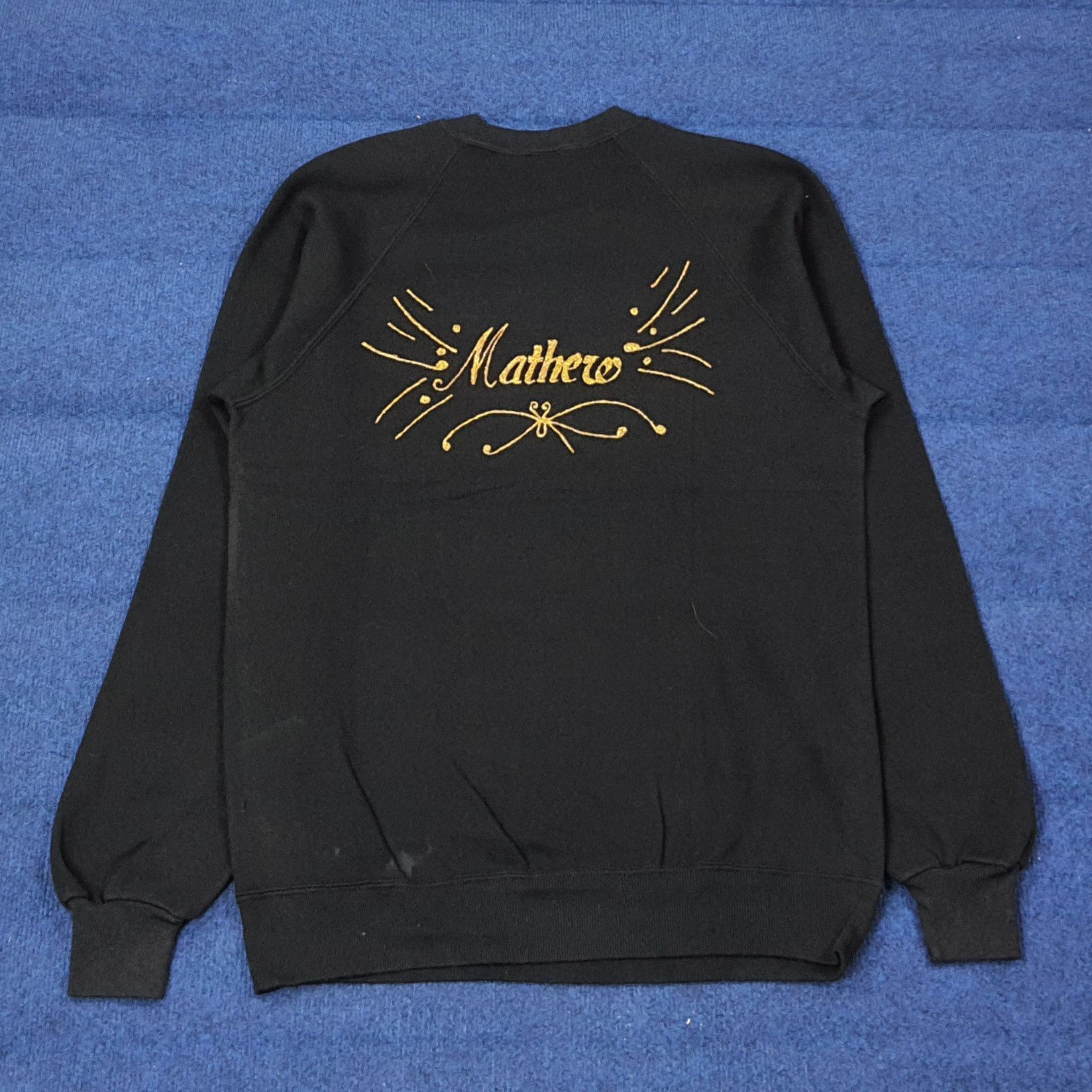 Jerzees Vintage IOWA Mathero Families Sweatshirt C268N17 Size US M / EU 48-50 / 2 - 3 Thumbnail
