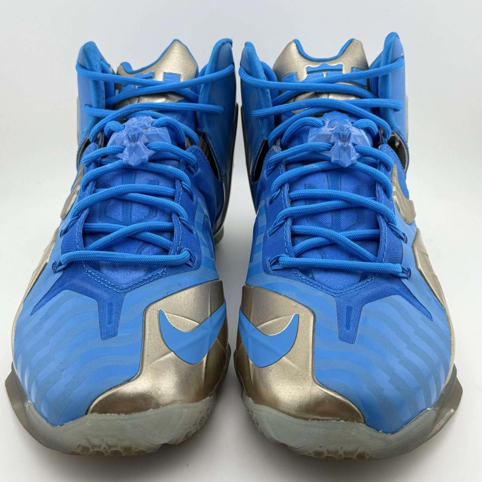 Nike Nike LeBron 11 Elite Maison 3M Blue US 10 Used OG Box Size US 10 / EU 43 - 3 Thumbnail