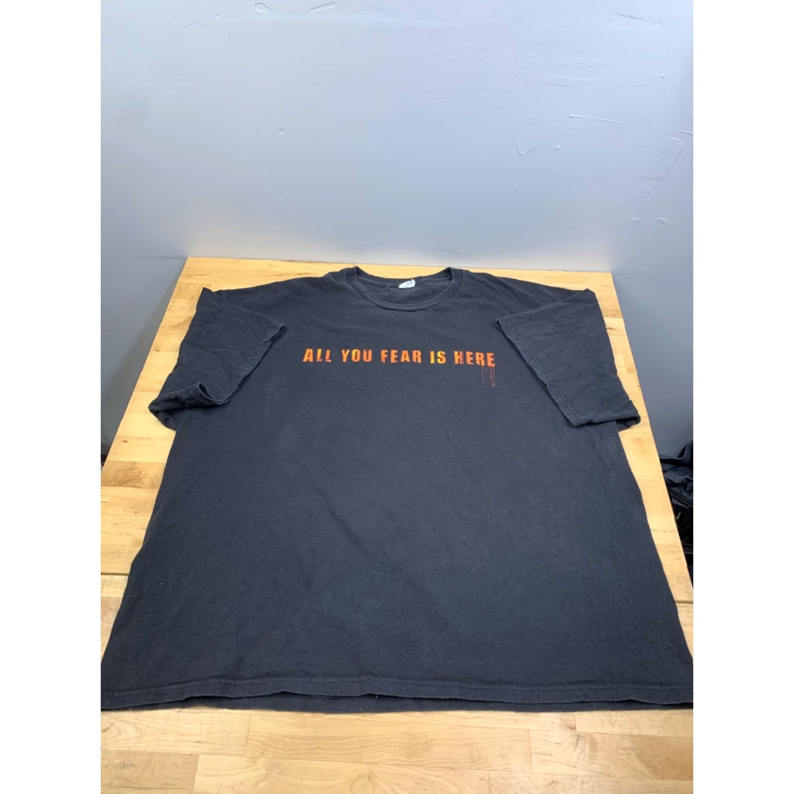 Delta VINTAGE Knotts Scary Farm Halloween Haunt Shirt Mens 2XL Black Horror 11887 Size US XXL / EU 58 / 5 - 3 Thumbnail