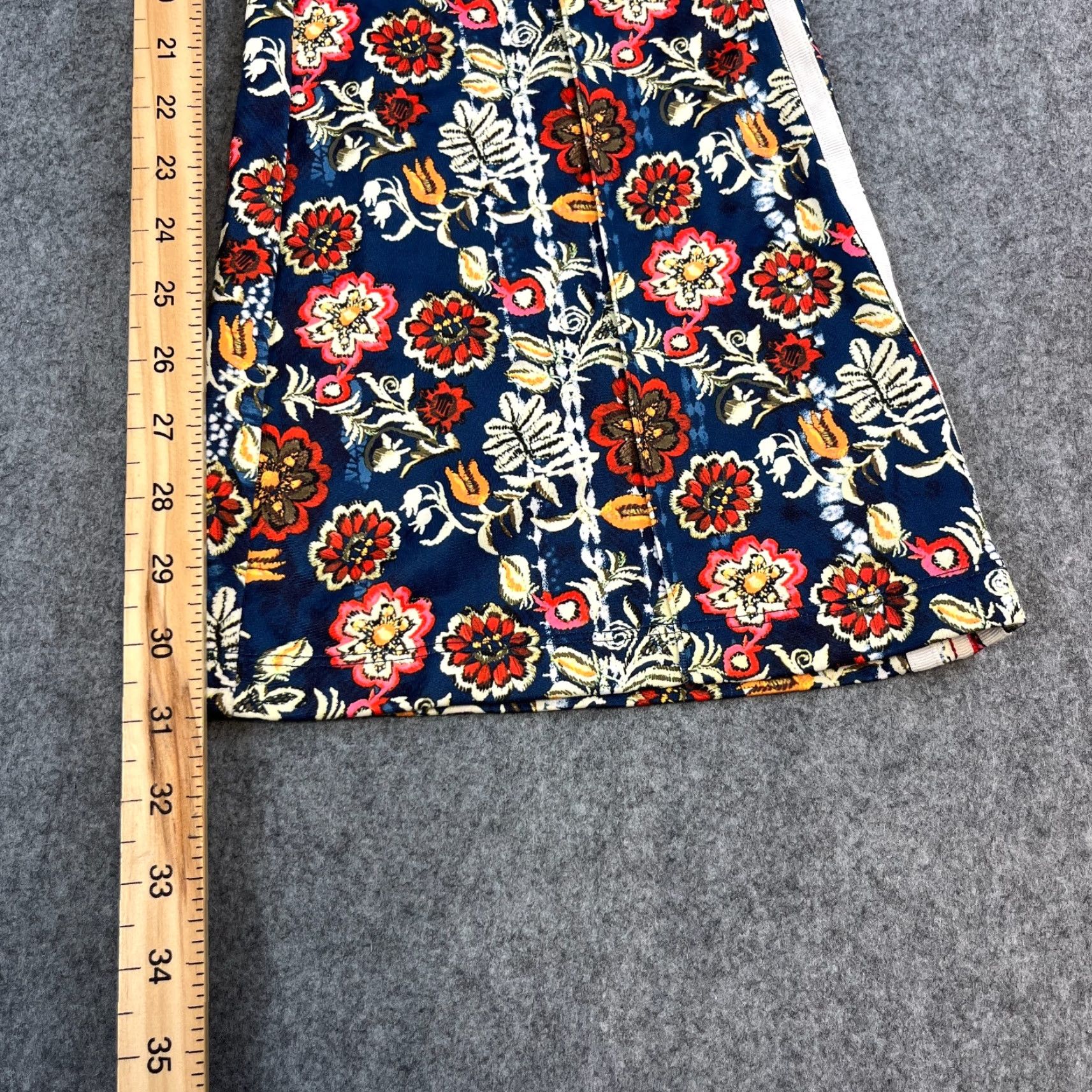 Adidas Adidas Originals Womens Track Pants Flare Low Rise UK 6 Floral Firebird Trefoil Trousers Jogger Size 28" / US 6 / IT 42 - 4 Thumbnail