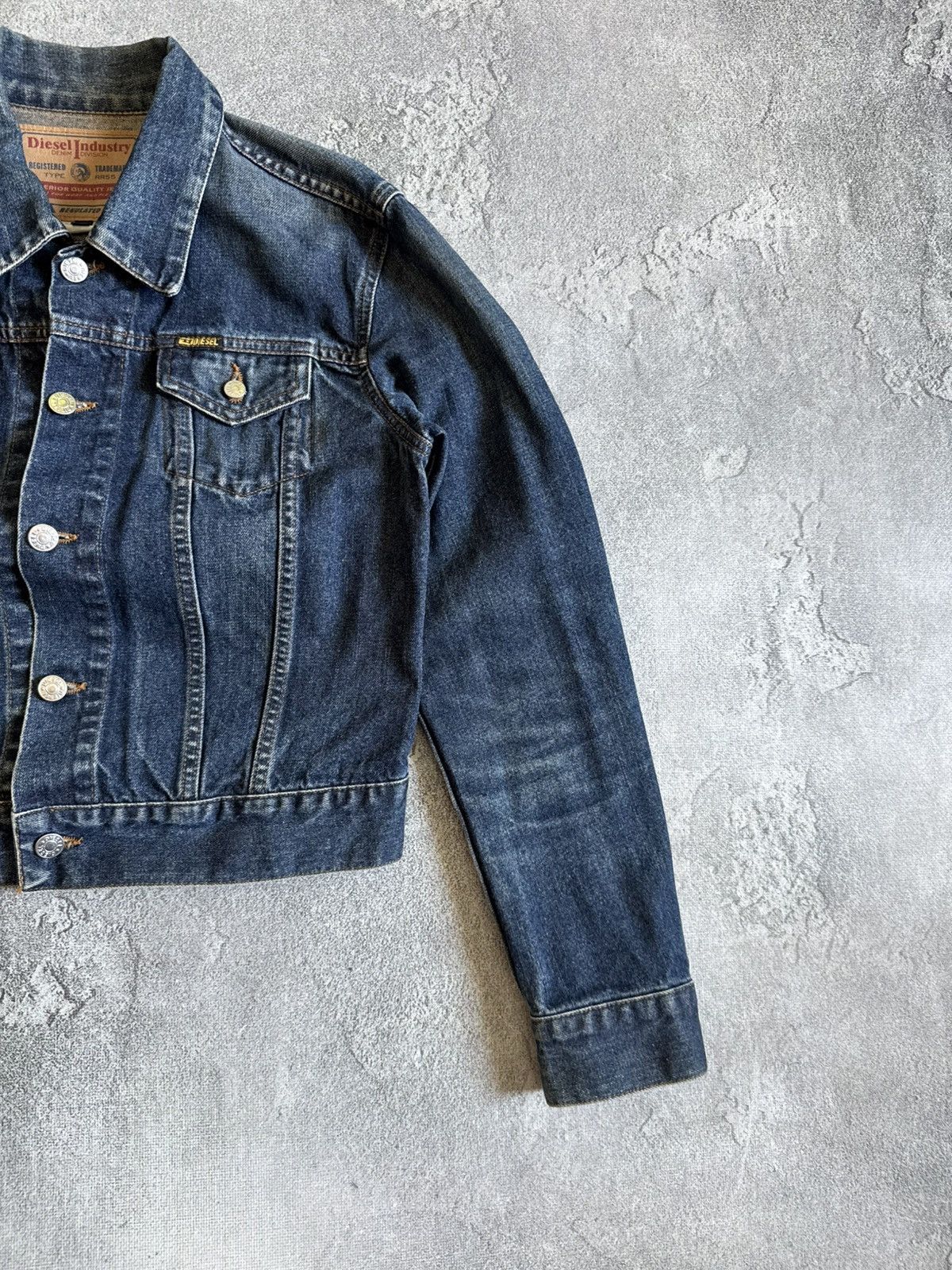Diesel Diesel L/size retro vintage denim jacket washed Y2K LGB 90s Size L / US 10 / IT 46 - 9 Thumbnail