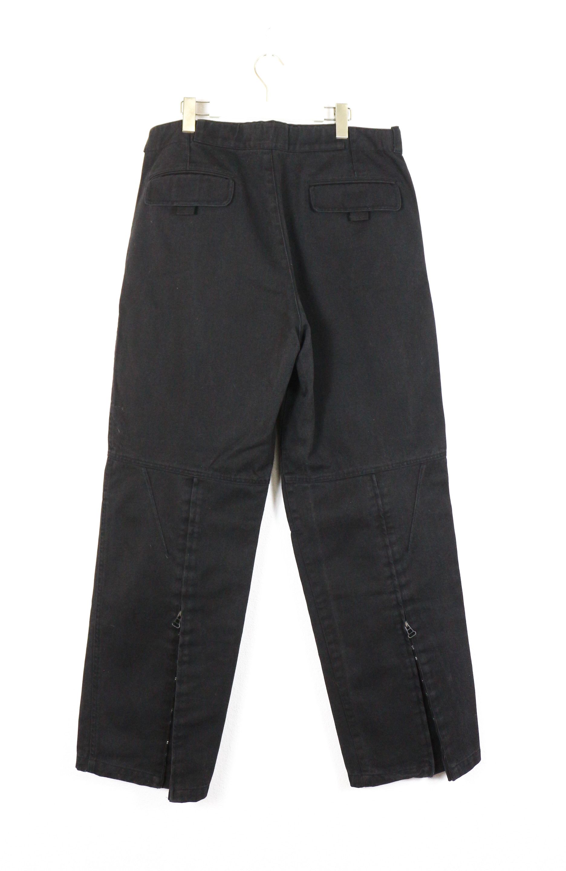 Dolce & Gabbana Archive Dolce & Gabbana Zipper Track Baggy Pants 90s Size US 38 / EU 54 - 5 Thumbnail