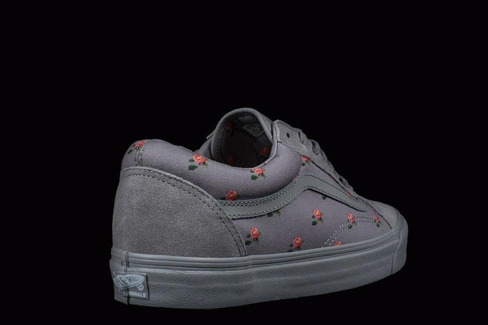 Vans Vans x Undercover OG Old Skool LX Small Flower Gray US6 Size US 6 / EU 39 - 4 Thumbnail