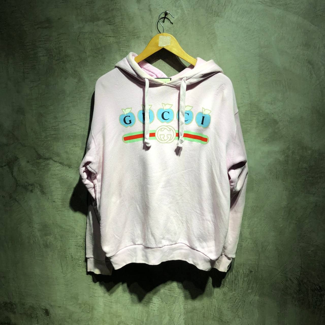 Gucci Gucci Apple Logo Pull over hoodie Size US M / EU 48-50 / 2 - 1 Thumbnail