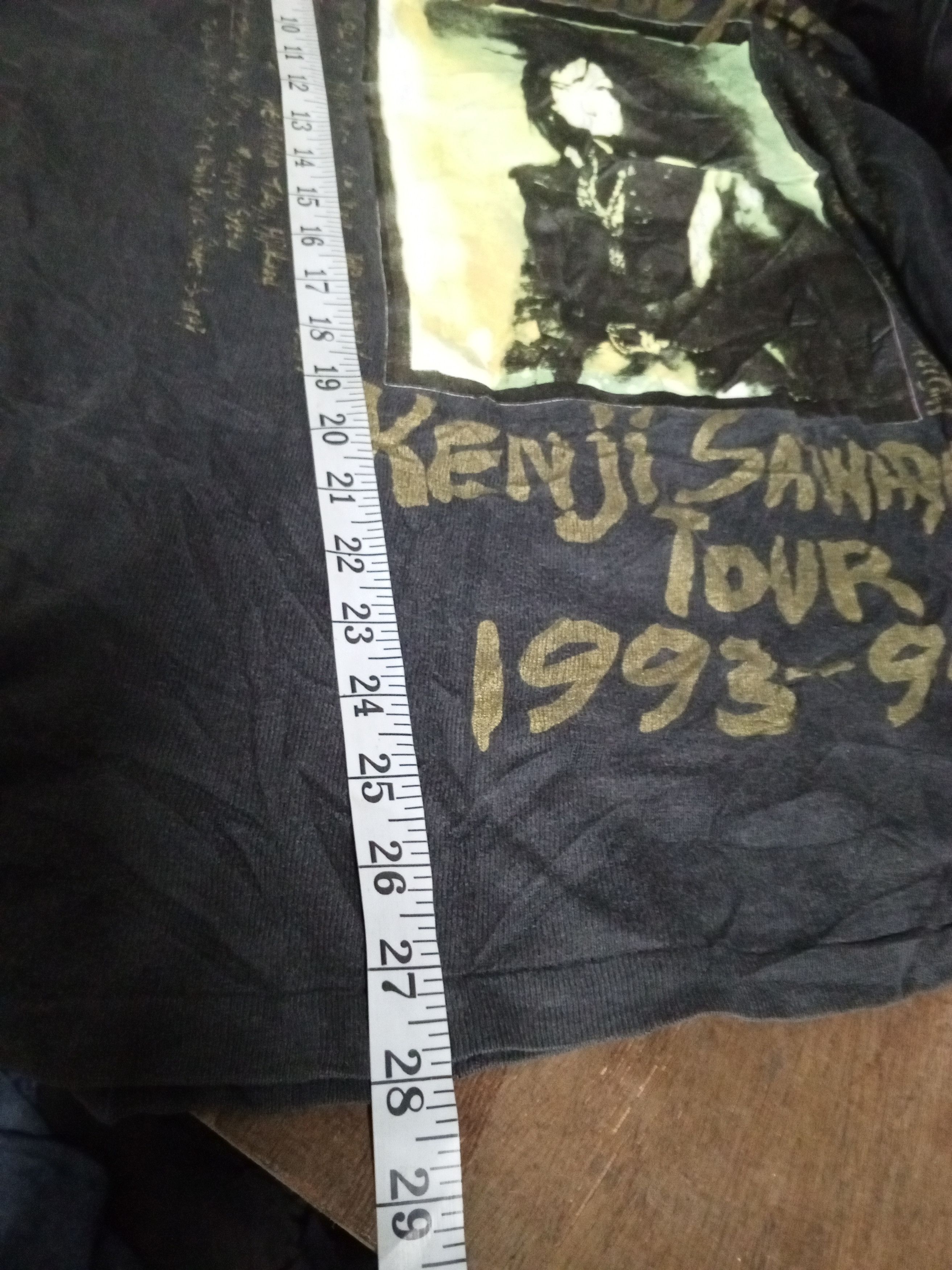 Band Tees vtg90s ♨️BAND JAPAN ♨️KENJI SAWADA TOUR 1993-94 YEAR Size US XL / EU 56 / 4 - 11 Thumbnail