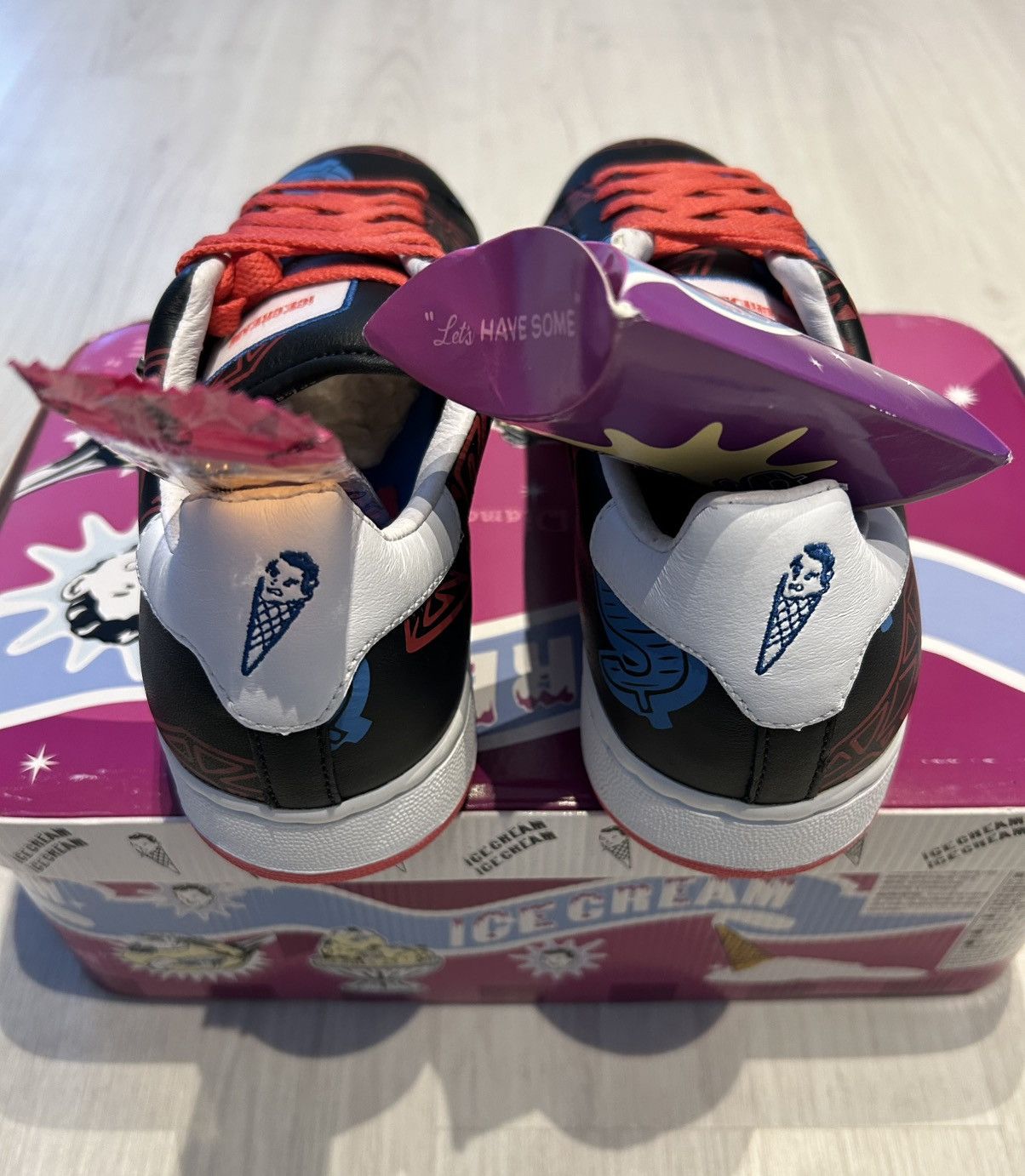 Billionaire Boys Club × Icecream × Reebok VERY RARE OG REEBOK X BBC/ICE CREAM BOUTIQUE SNEAKER Size US 8 / EU 41 - 3 Thumbnail