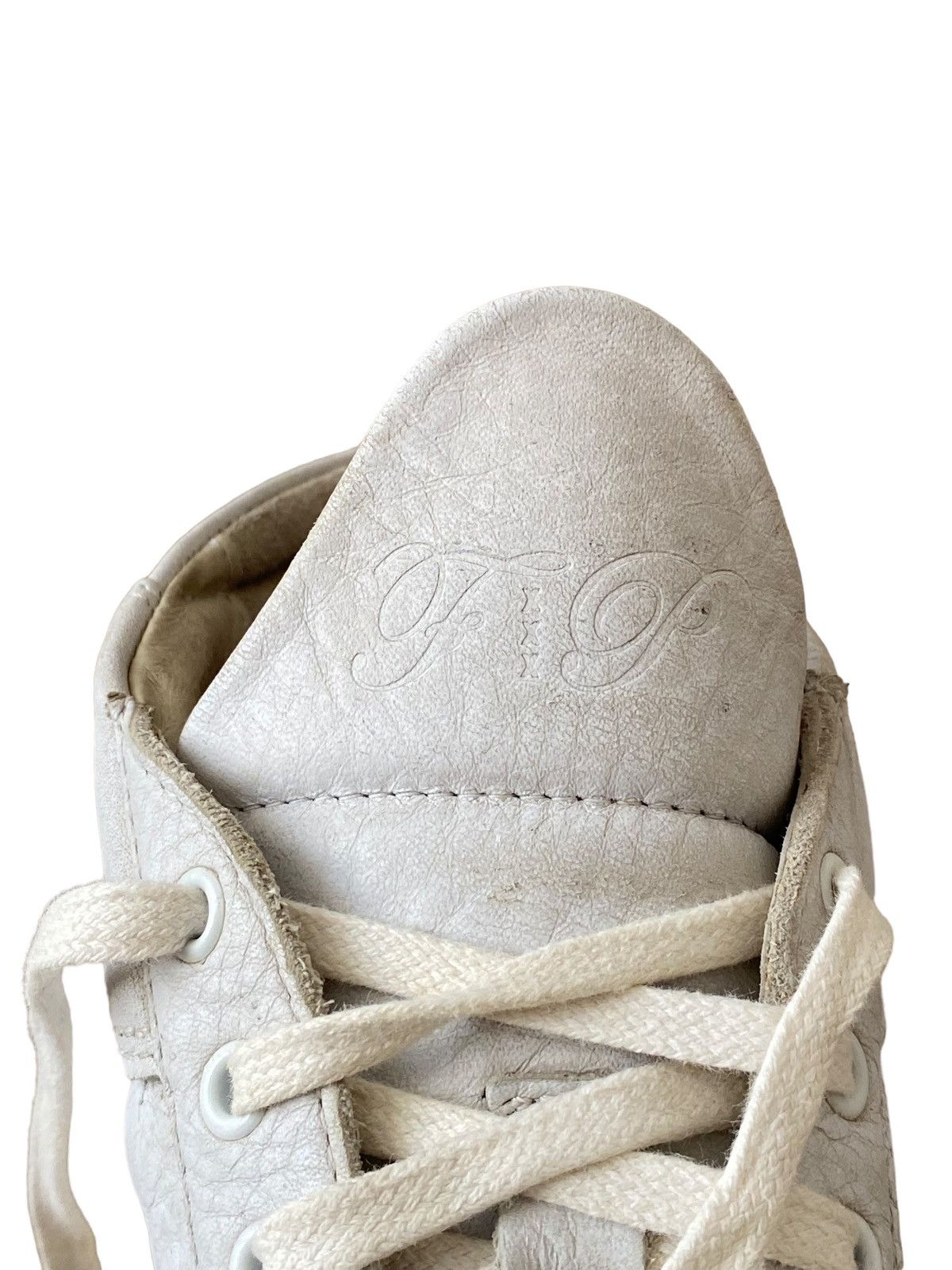 Filling Pieces Filling Pieces Mid Top White Leather Trainers US10 EUR43 Size US 10 / EU 43 - 2 Thumbnail