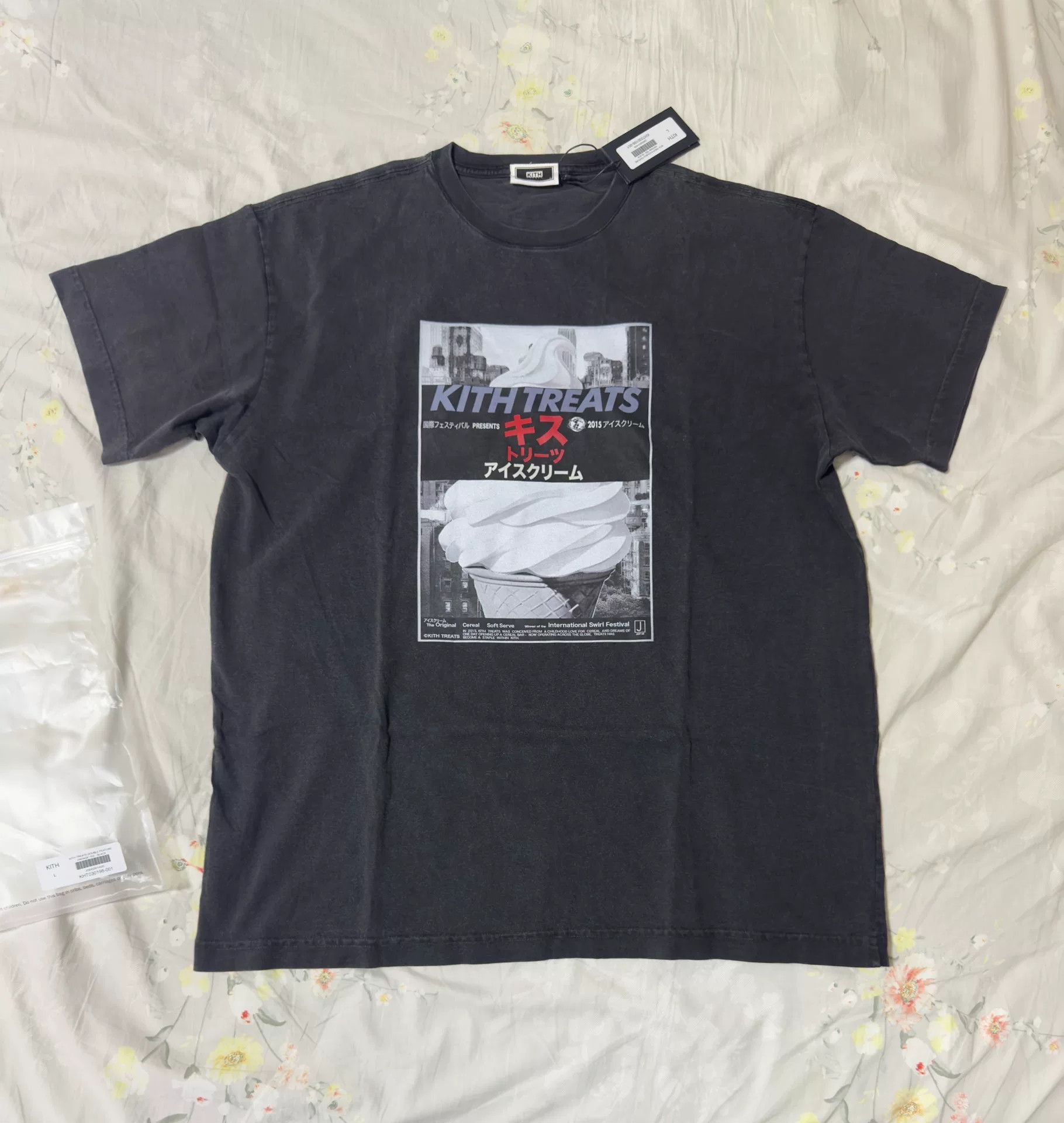 Kith KITH 25SS Limited Washed Distressed Graphic Tee Size US L / EU 52-54 / 3 - 1 Thumbnail