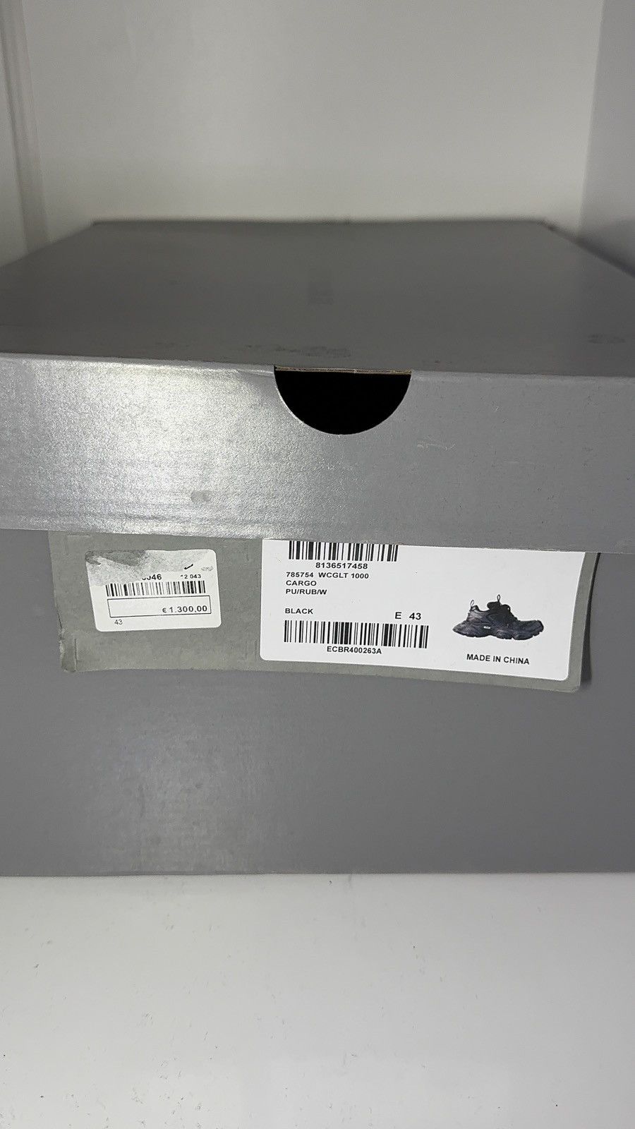 Balenciaga ⛔️Balenciaga leather cargo sneakers black Size US 10 / EU 43 - 10 Thumbnail