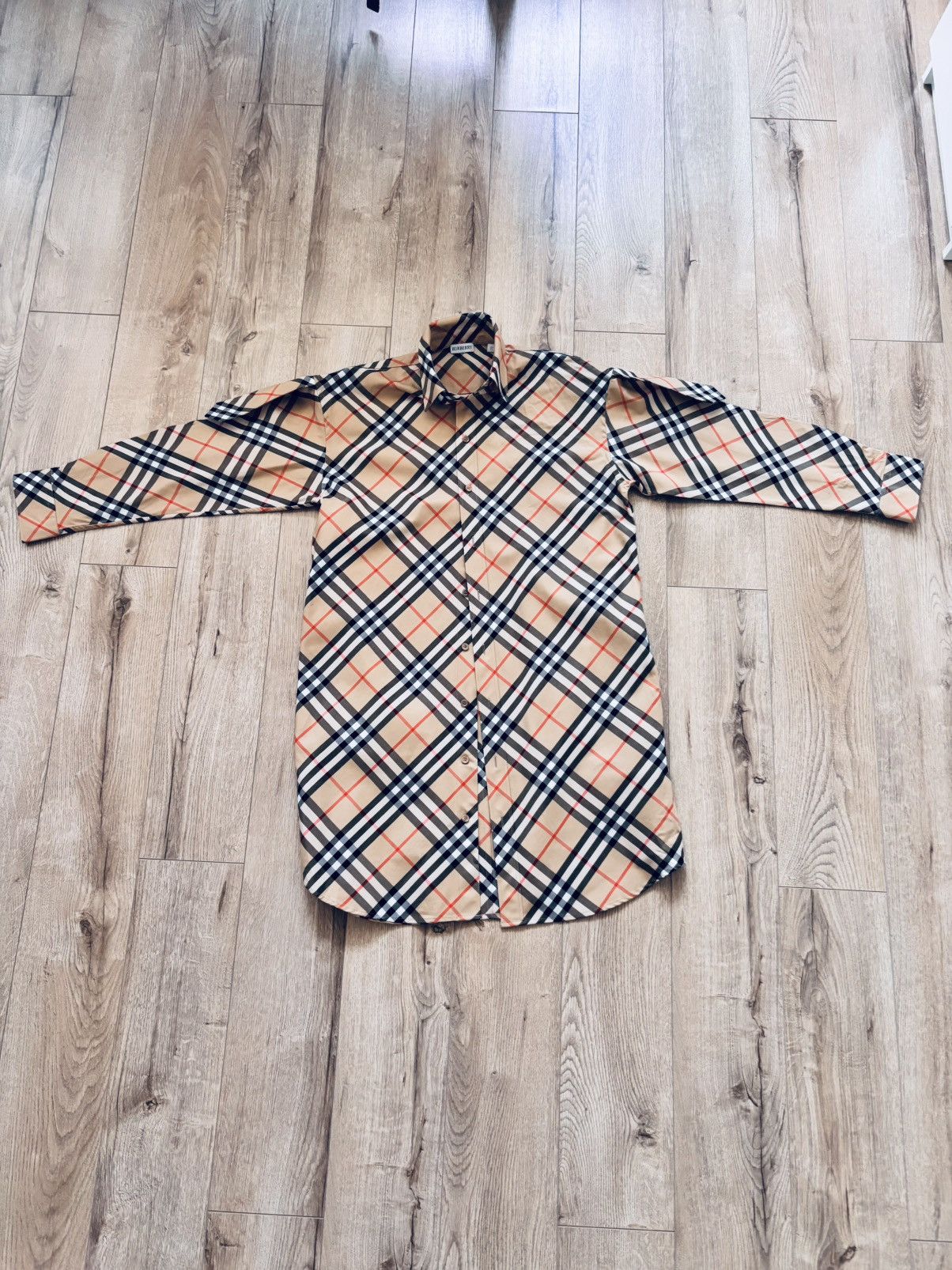 Burberry Burberry Vintege Checkered Cotton Shirt Size S / US 4 / IT 40 - 2 Thumbnail